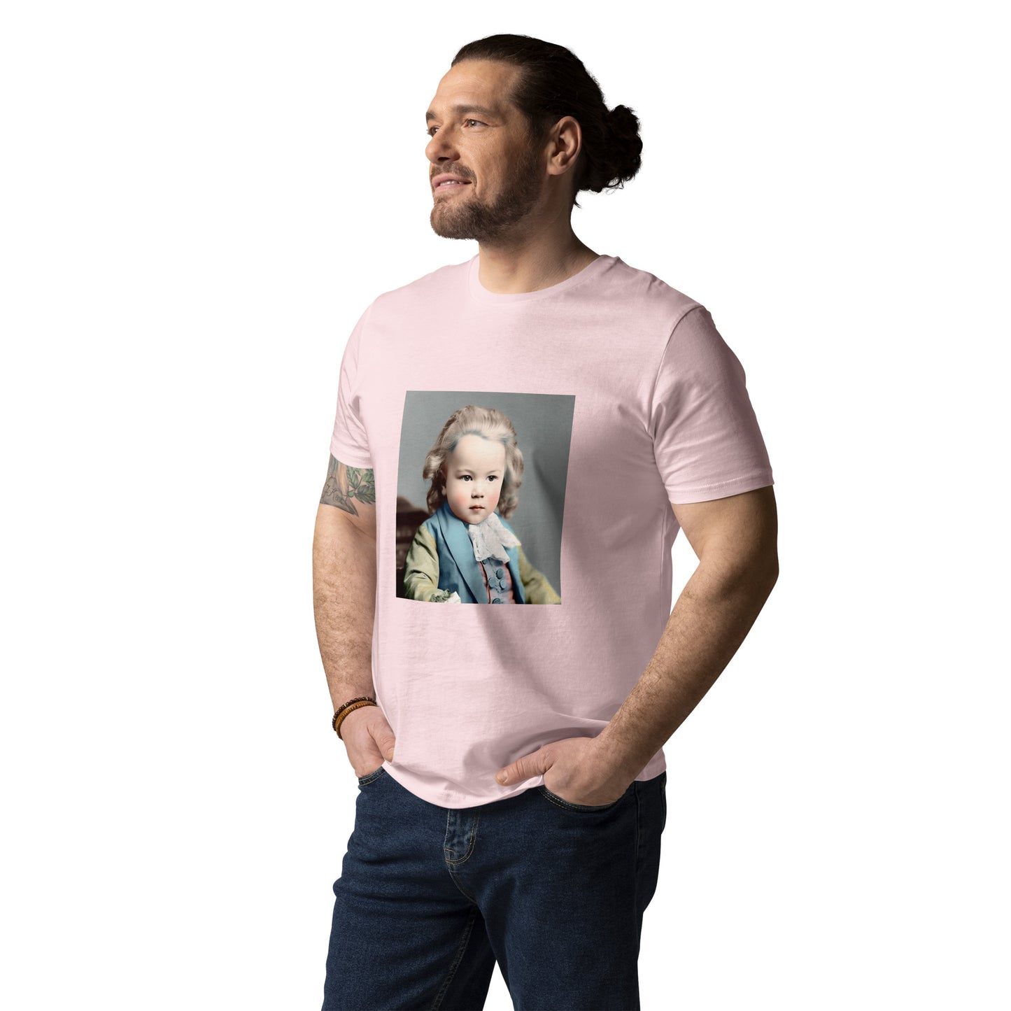 T-Shirt Unisex / Organic Cotton / Portrait Johann Sebastian V