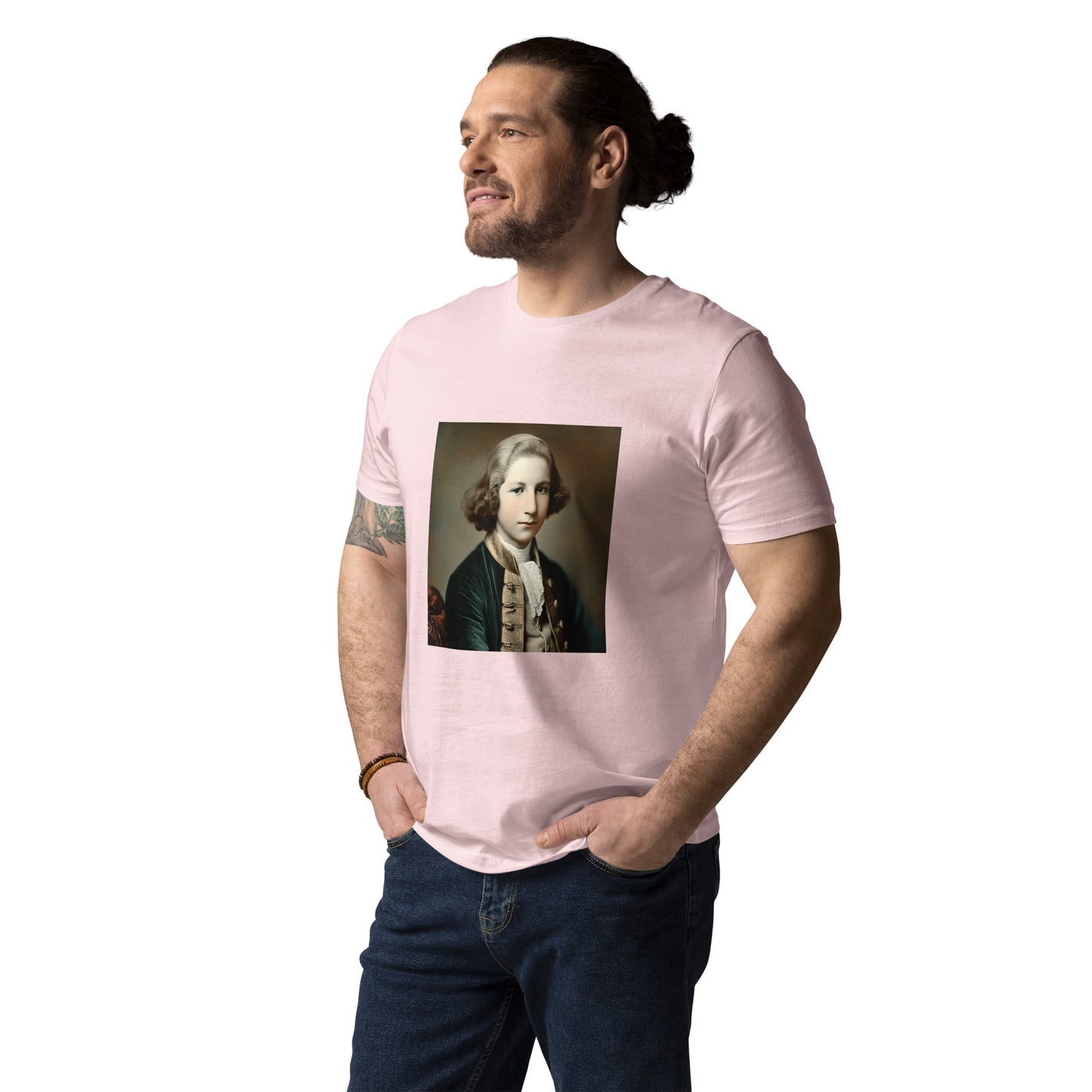 T-Shirt Unisex / Organic Cotton / Portrait George Augustine I