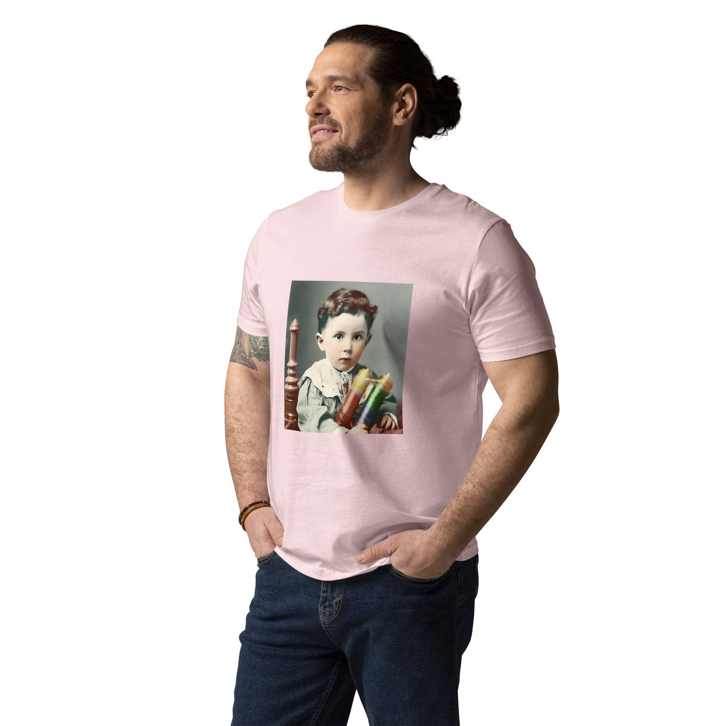 T-Shirt Unisex / Organic Cotton / Portrait Nikola Milutin I