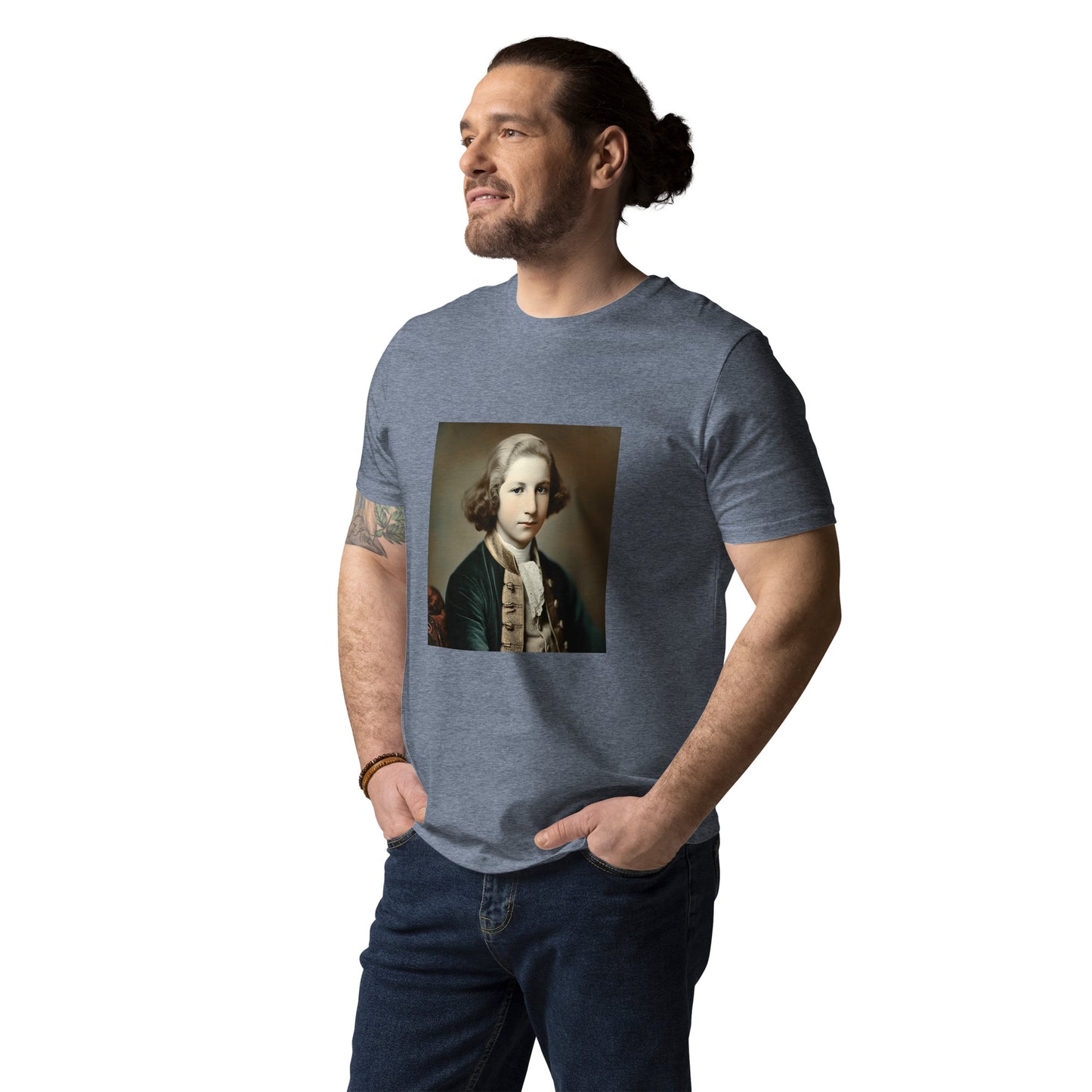 T-Shirt Unisex / Organic Cotton / Portrait George Augustine I