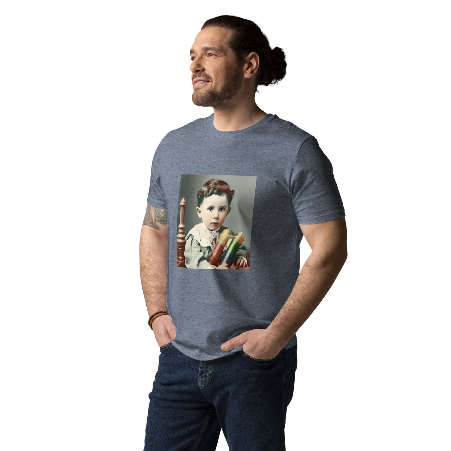 T-Shirt Unisex / Organic Cotton / Portrait Nikola Milutin I