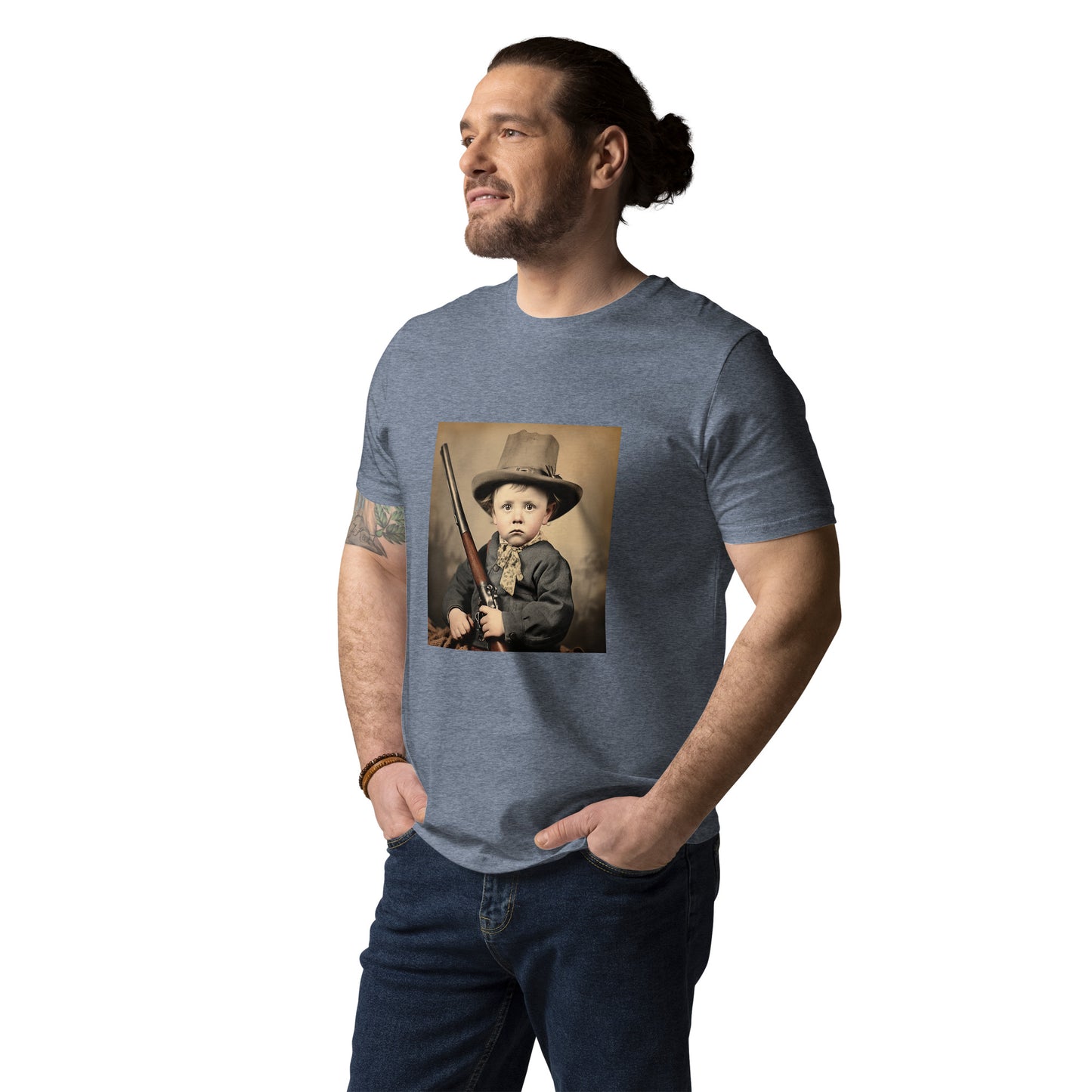 T-Shirt Unisex / Organic Cotton / Portrait William 'Billy' Henry III