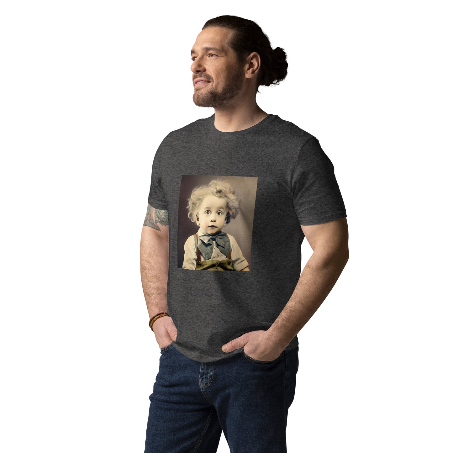 T-Shirt Unisex / Organic Cotton / Portrait Albert Hermann II