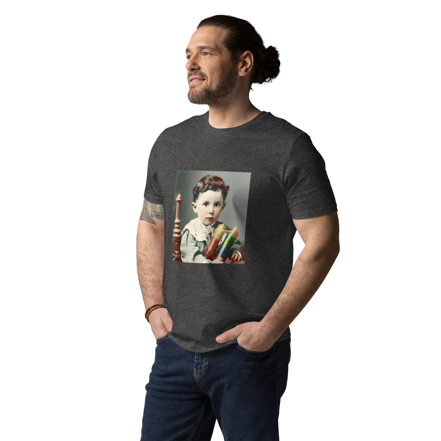 T-Shirt Unisex / Organic Cotton / Portrait Nikola Milutin I