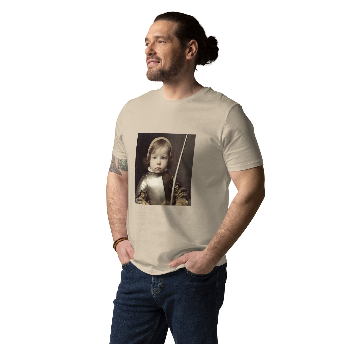 T-Shirt Unisex / Organic Cotton / Portrait Jeanne 'Joan' Arc II