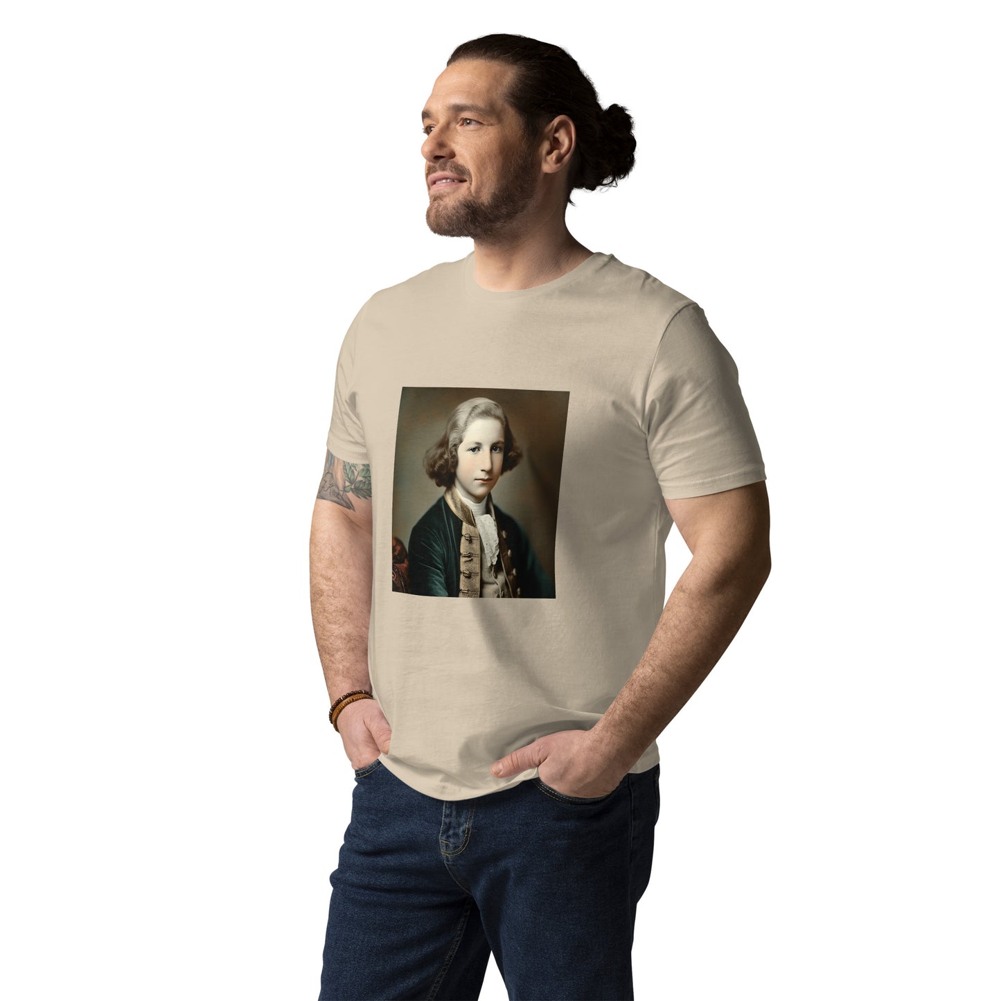 T-Shirt Unisex / Organic Cotton / Portrait George Augustine I