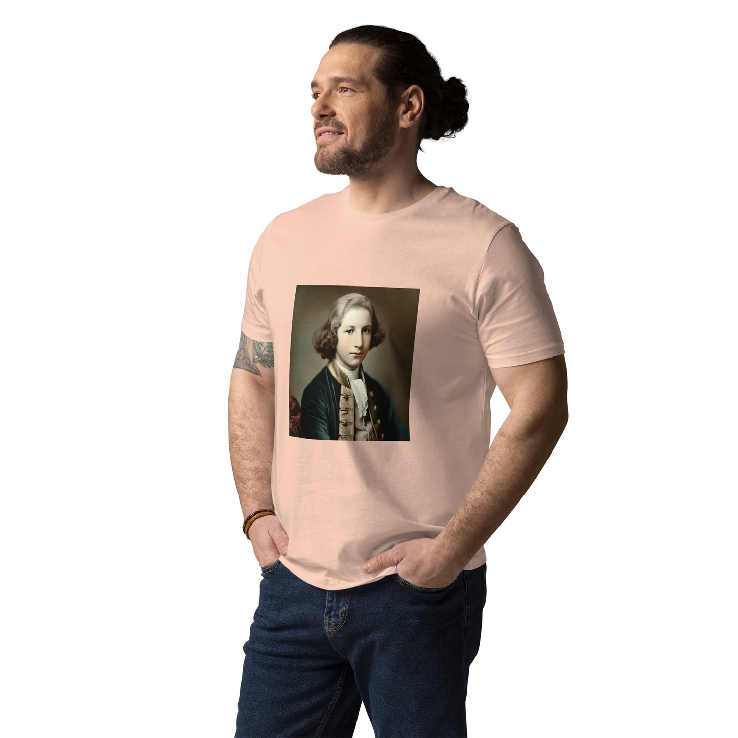 T-Shirt Unisex / Organic Cotton / Portrait George Augustine I