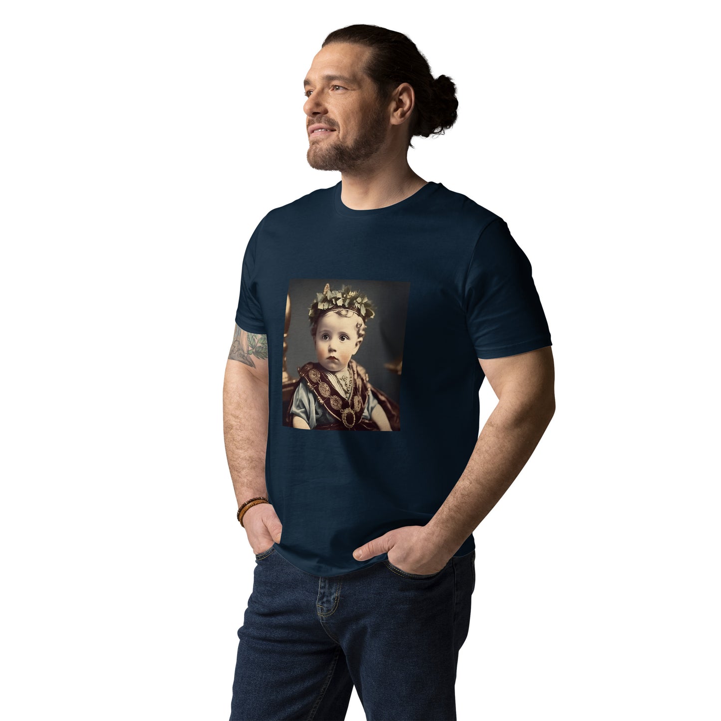 T-Shirt Unisex / Organic Cotton / Portrait Gaius Julius I