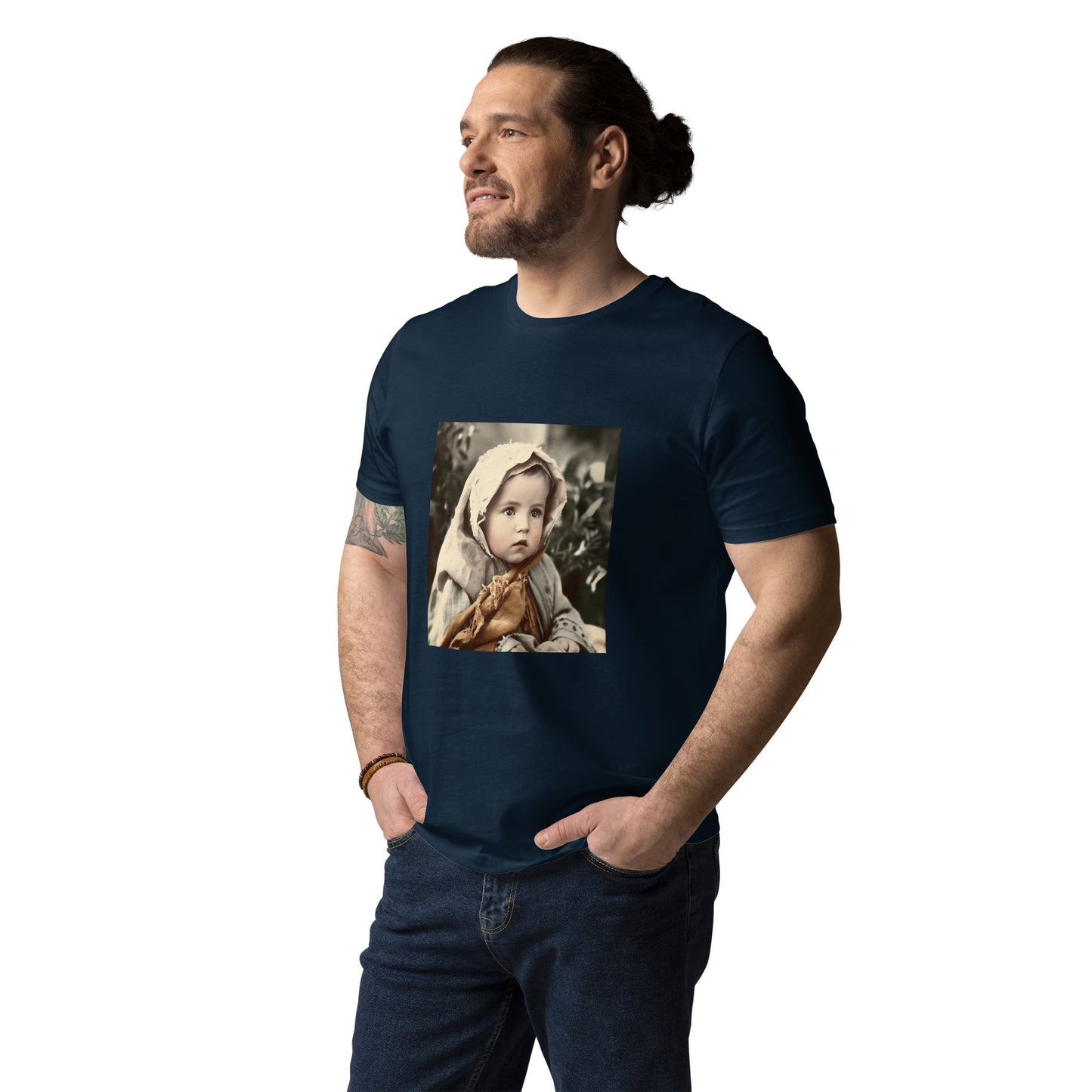 T-Shirt Unisex / Organic Cotton / Portrait Jesus Nazareth I