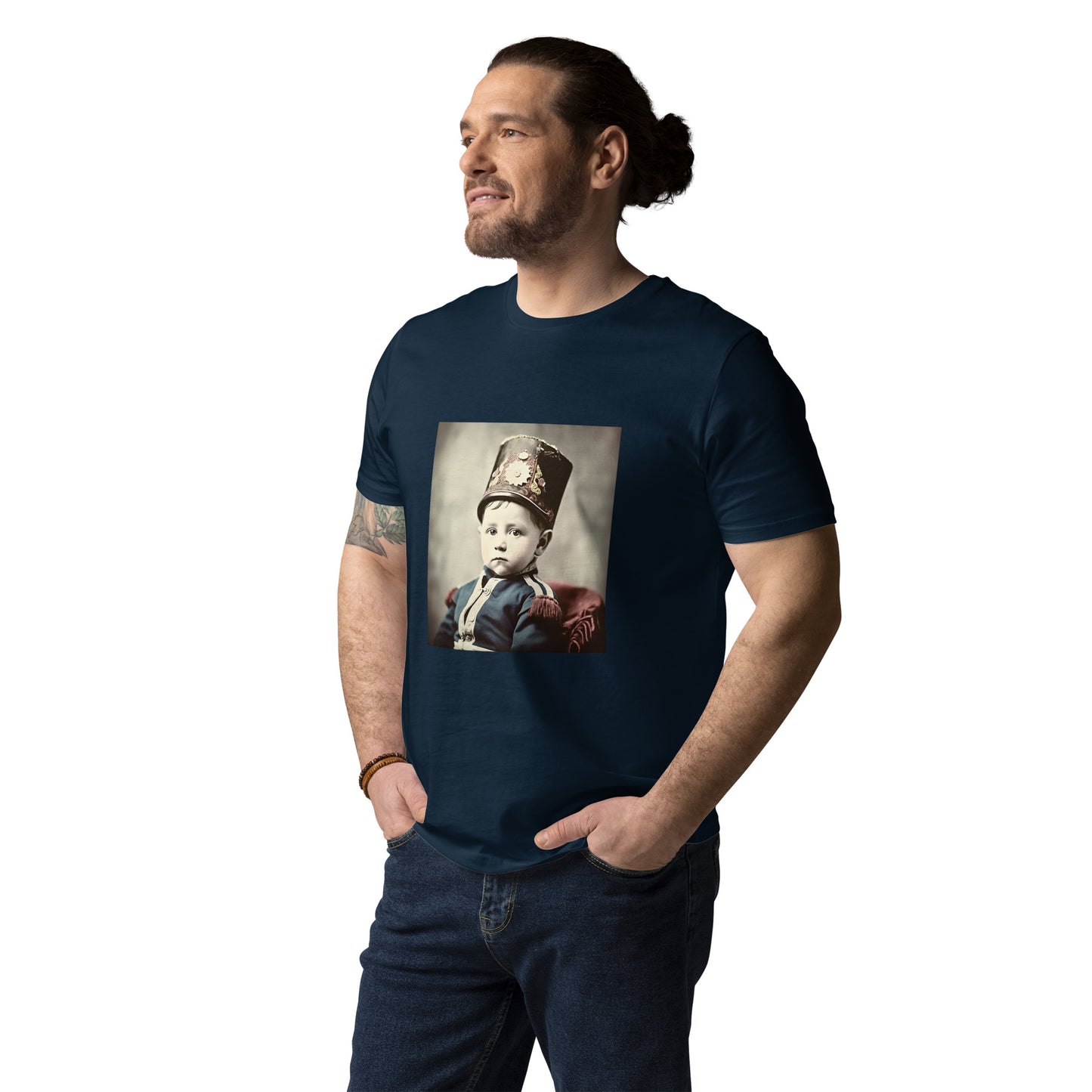 T-Shirt Unisex / Organic Cotton / Portrait Napoleon Carlo III