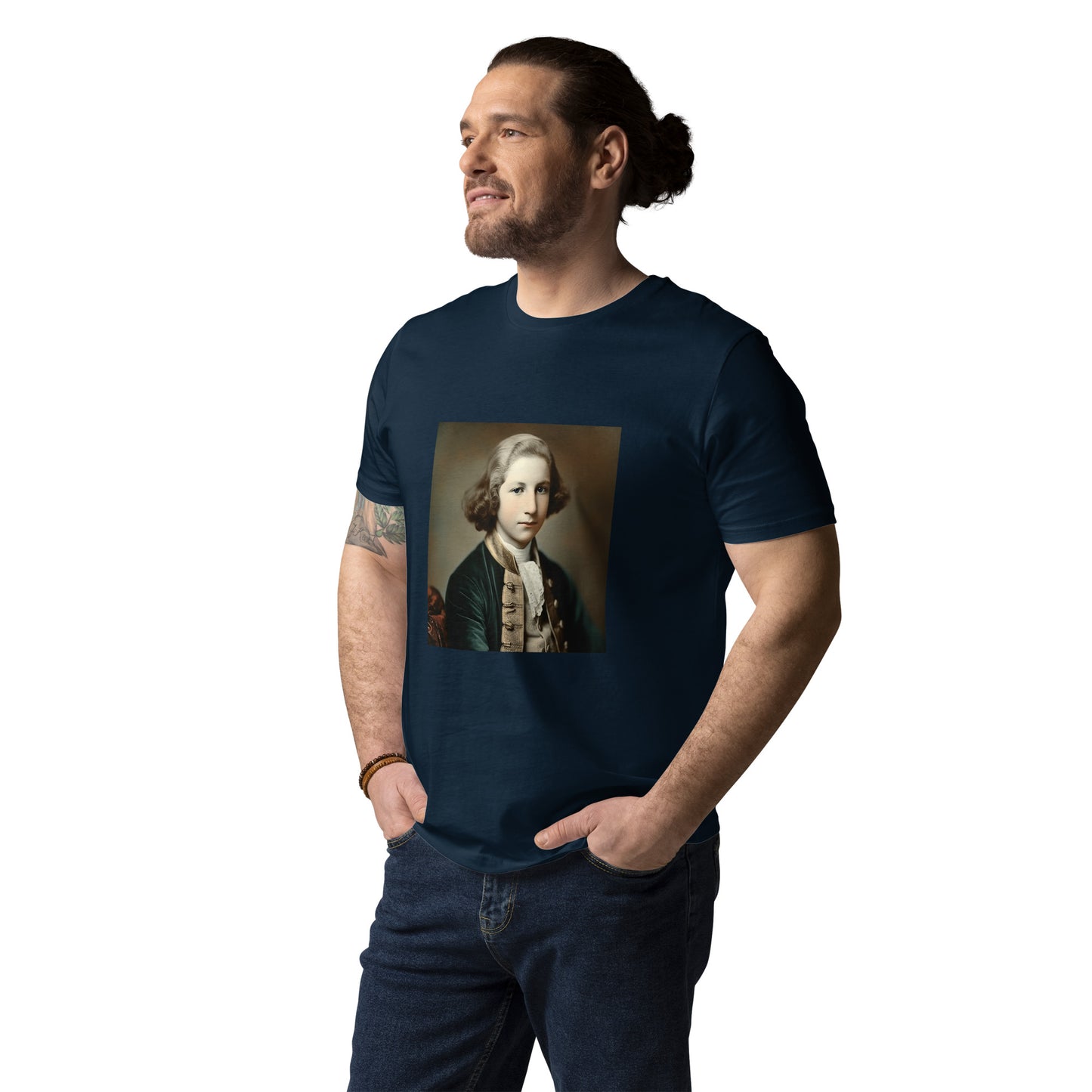 T-Shirt Unisex / Organic Cotton / Portrait George Augustine I