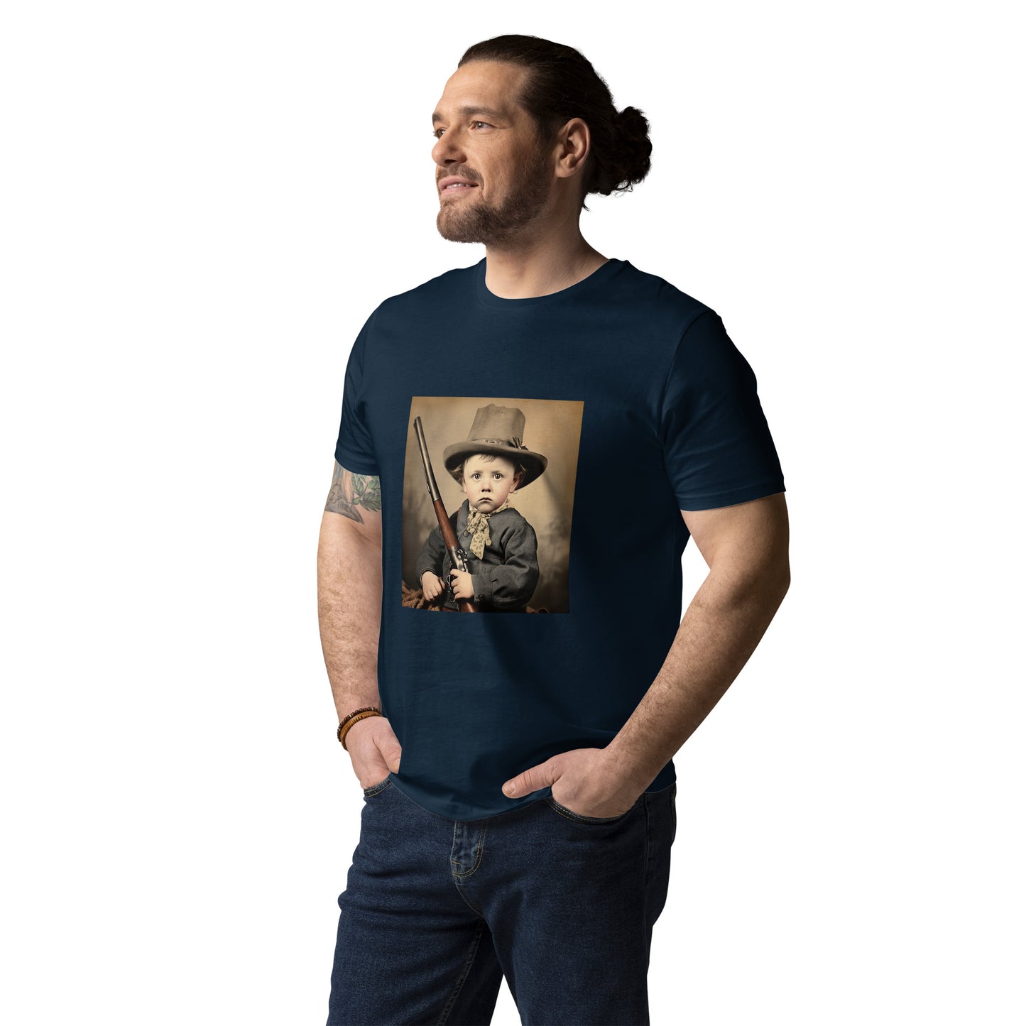 T-Shirt Unisex / Organic Cotton / Portrait William 'Billy' Henry III