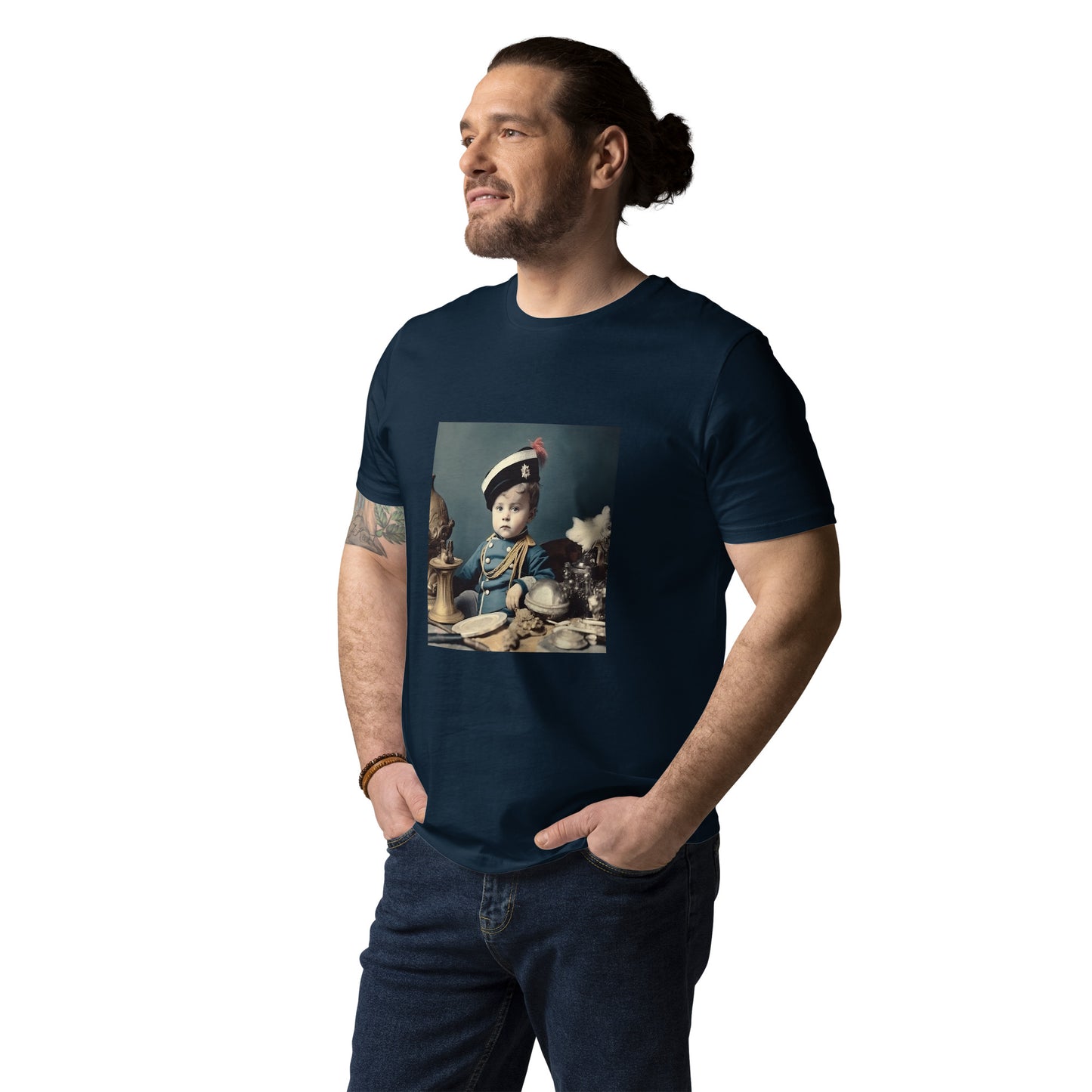 T-Shirt Unisex / Organic Cotton / Portrait Napoleon Carlo VIII