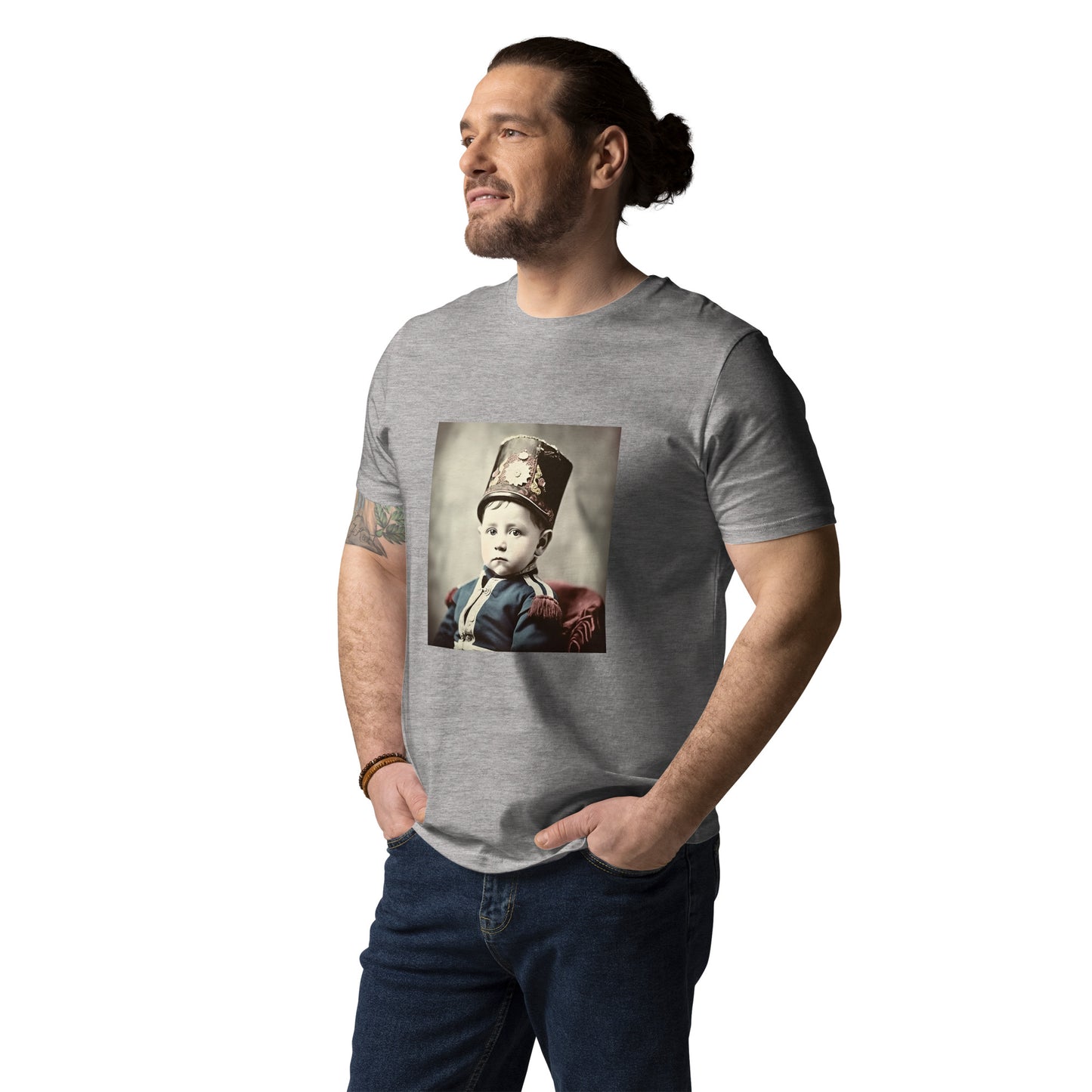 T-Shirt Unisex / Organic Cotton / Portrait Napoleon Carlo III