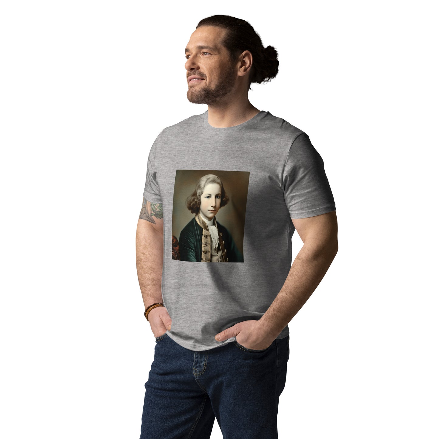 T-Shirt Unisex / Organic Cotton / Portrait George Augustine I