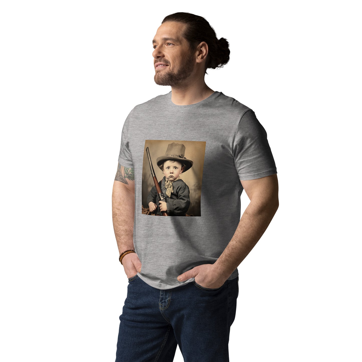 T-Shirt Unisex / Organic Cotton / Portrait William 'Billy' Henry III