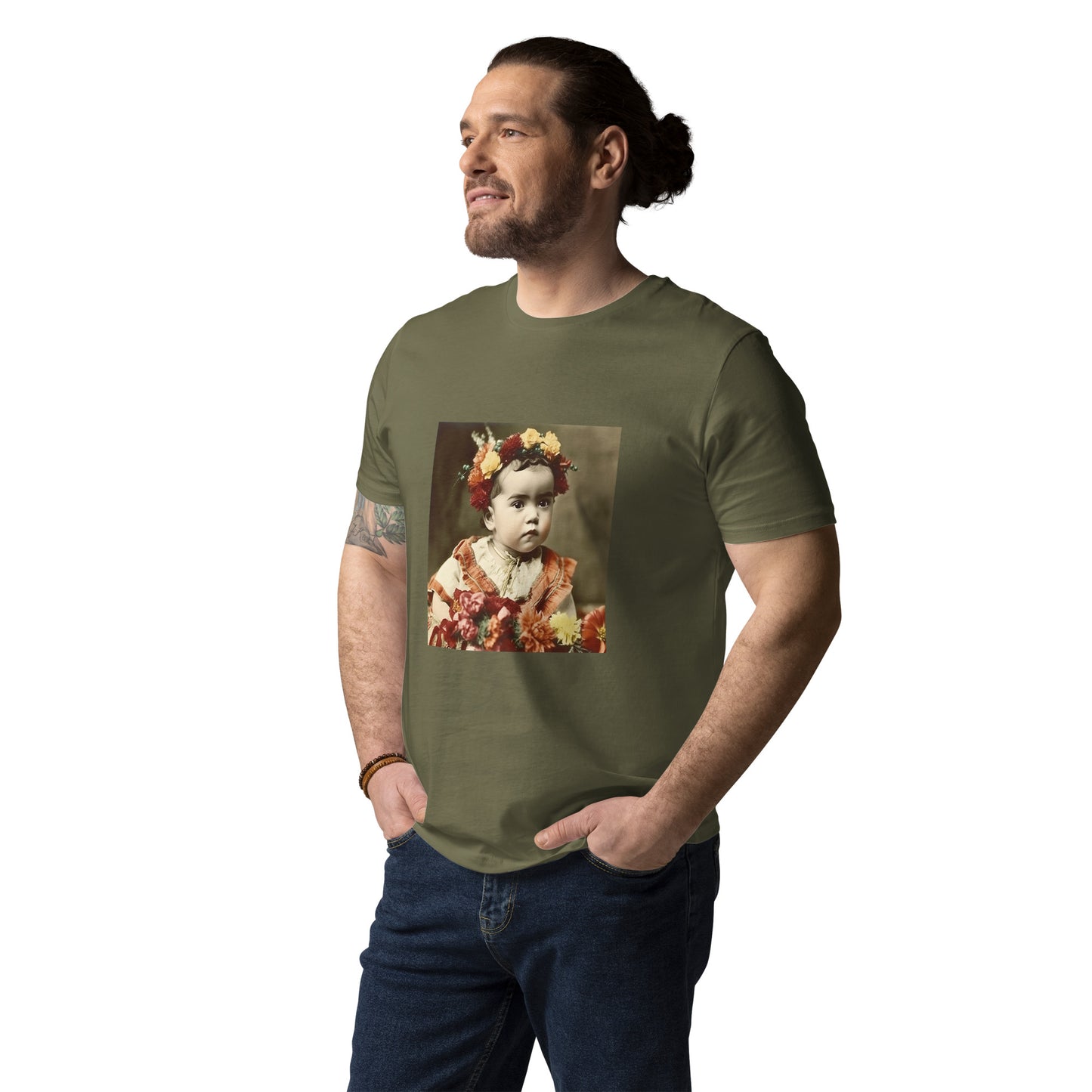 T-Shirt Unisex / Organic Cotton / Portrait Magdalena Frida I