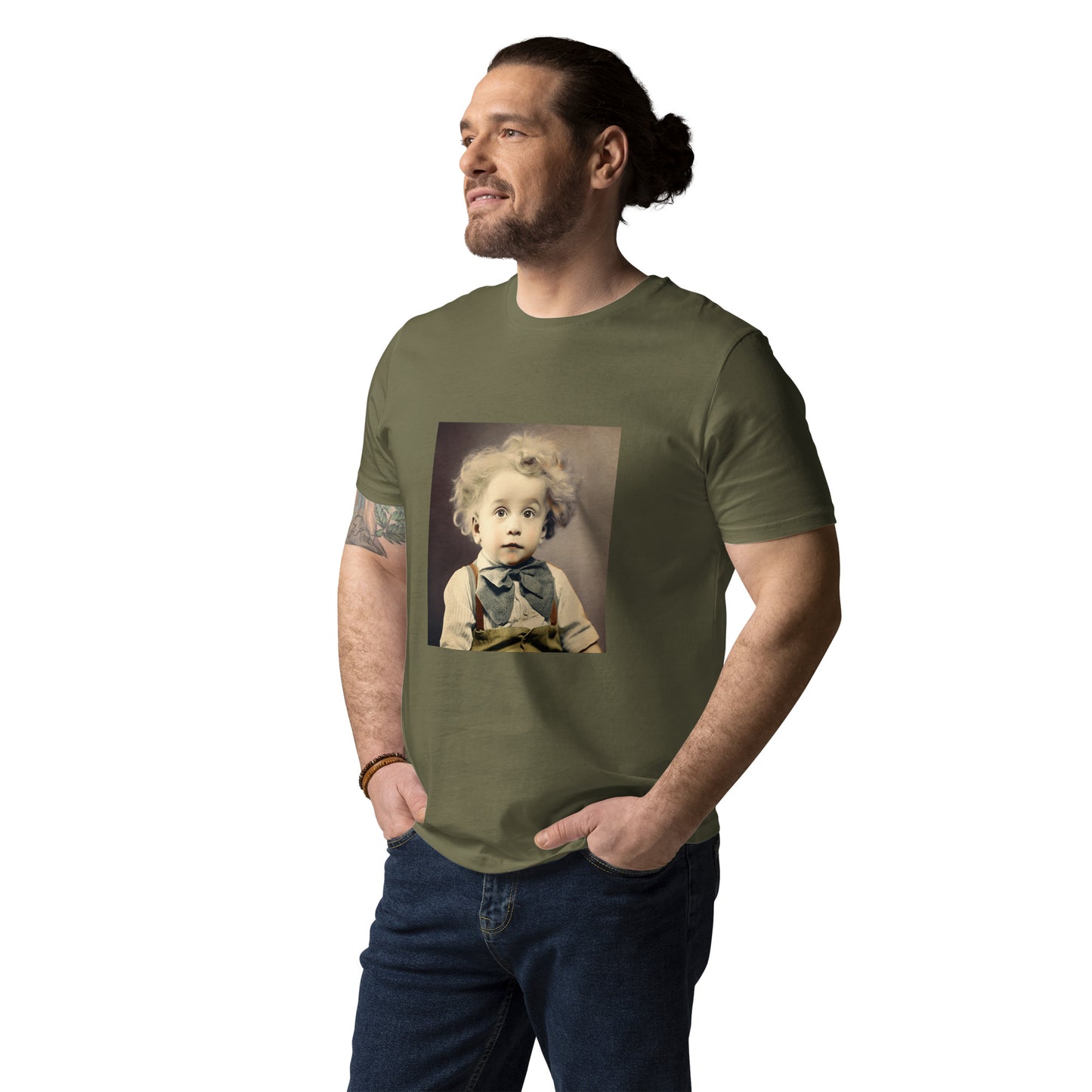 T-Shirt Unisex / Organic Cotton / Portrait Albert Hermann II