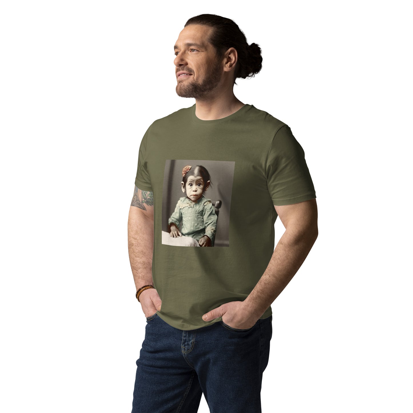 T-Shirt Unisex / Organic Cotton / Portrait Lucy Dinkinesh I