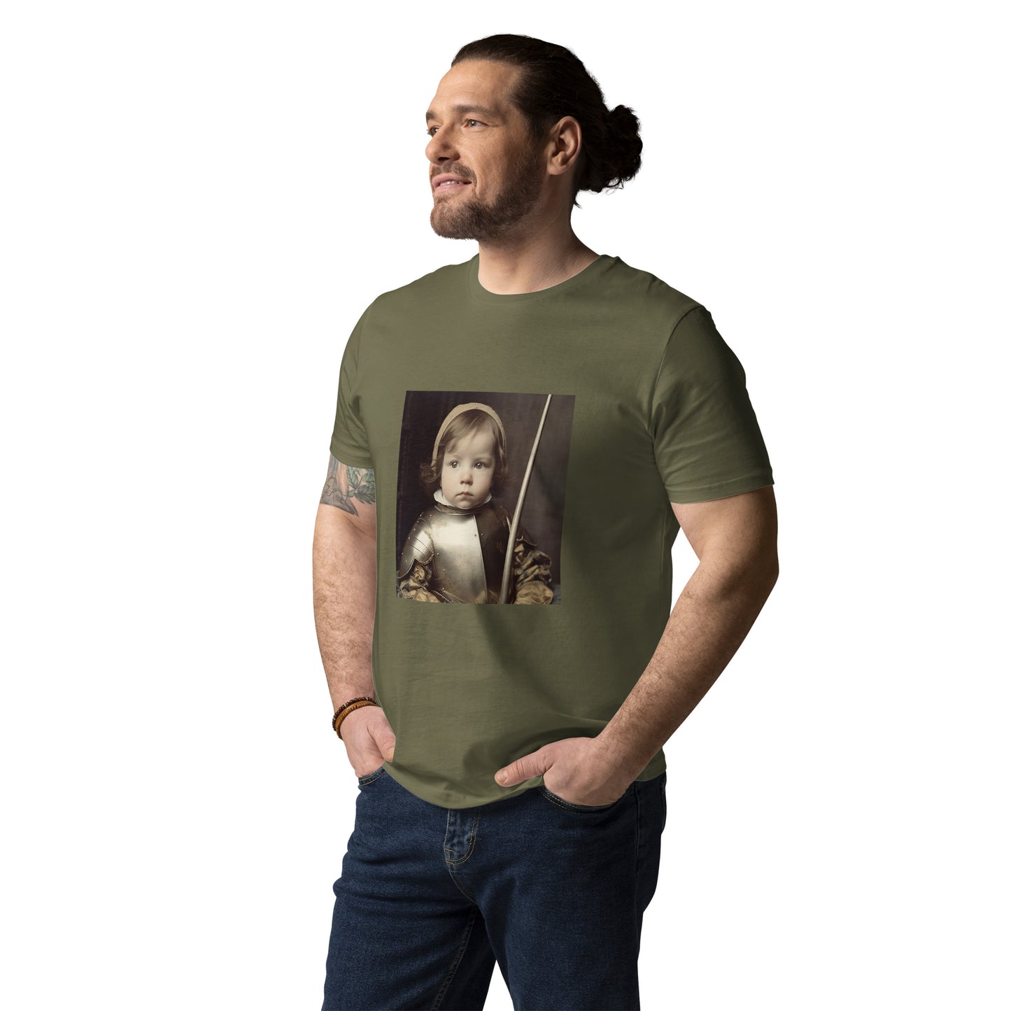 T-Shirt Unisex / Organic Cotton / Portrait Jeanne 'Joan' Arc II