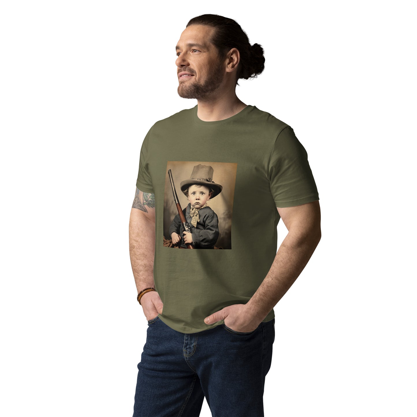 T-Shirt Unisex / Organic Cotton / Portrait William 'Billy' Henry III