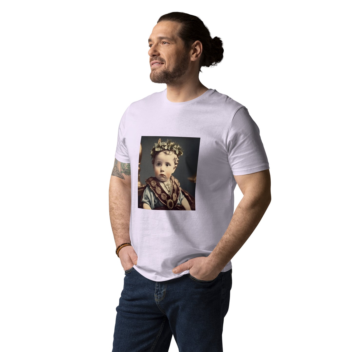 T-Shirt Unisex / Organic Cotton / Portrait Gaius Julius I