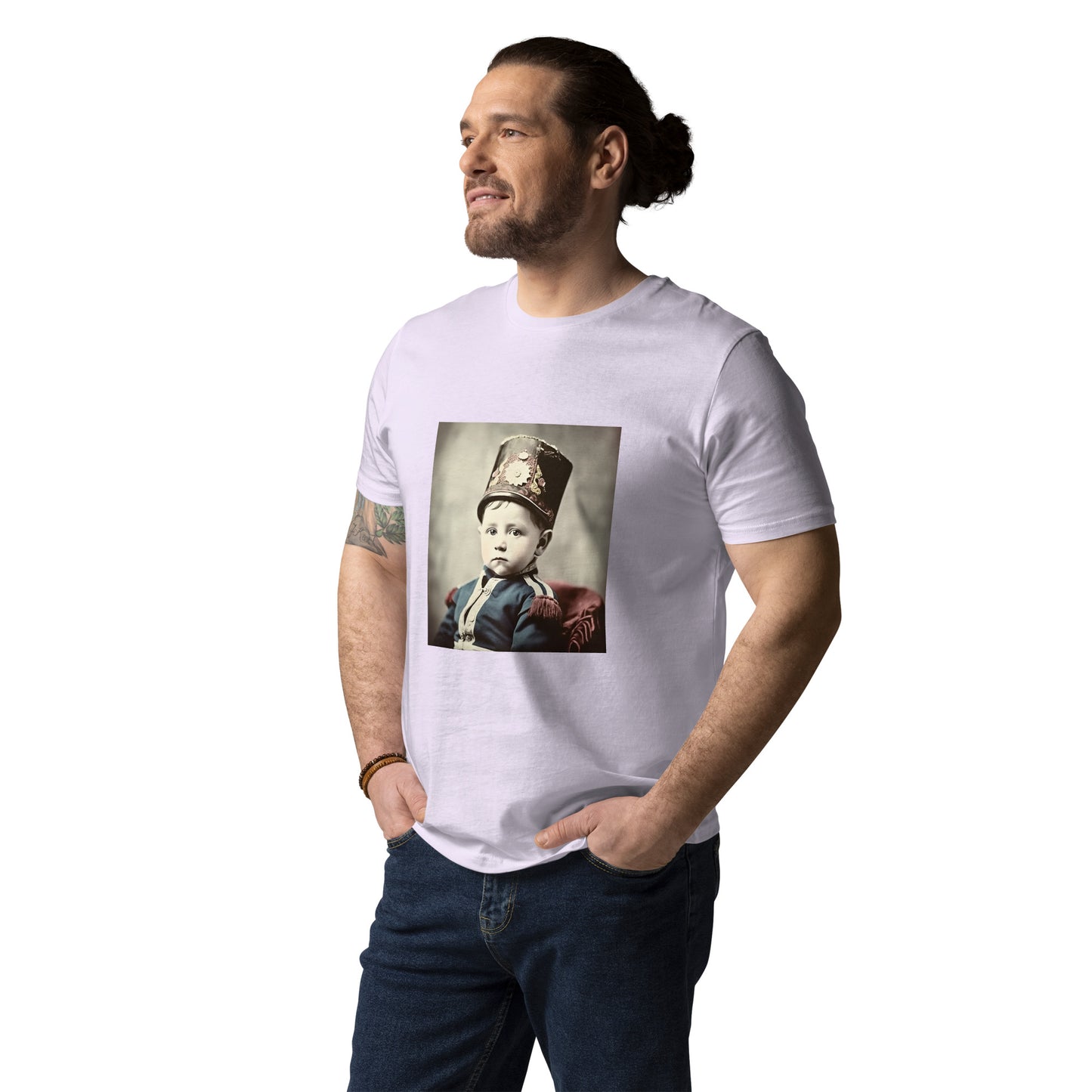 T-Shirt Unisex / Organic Cotton / Portrait Napoleon Carlo III