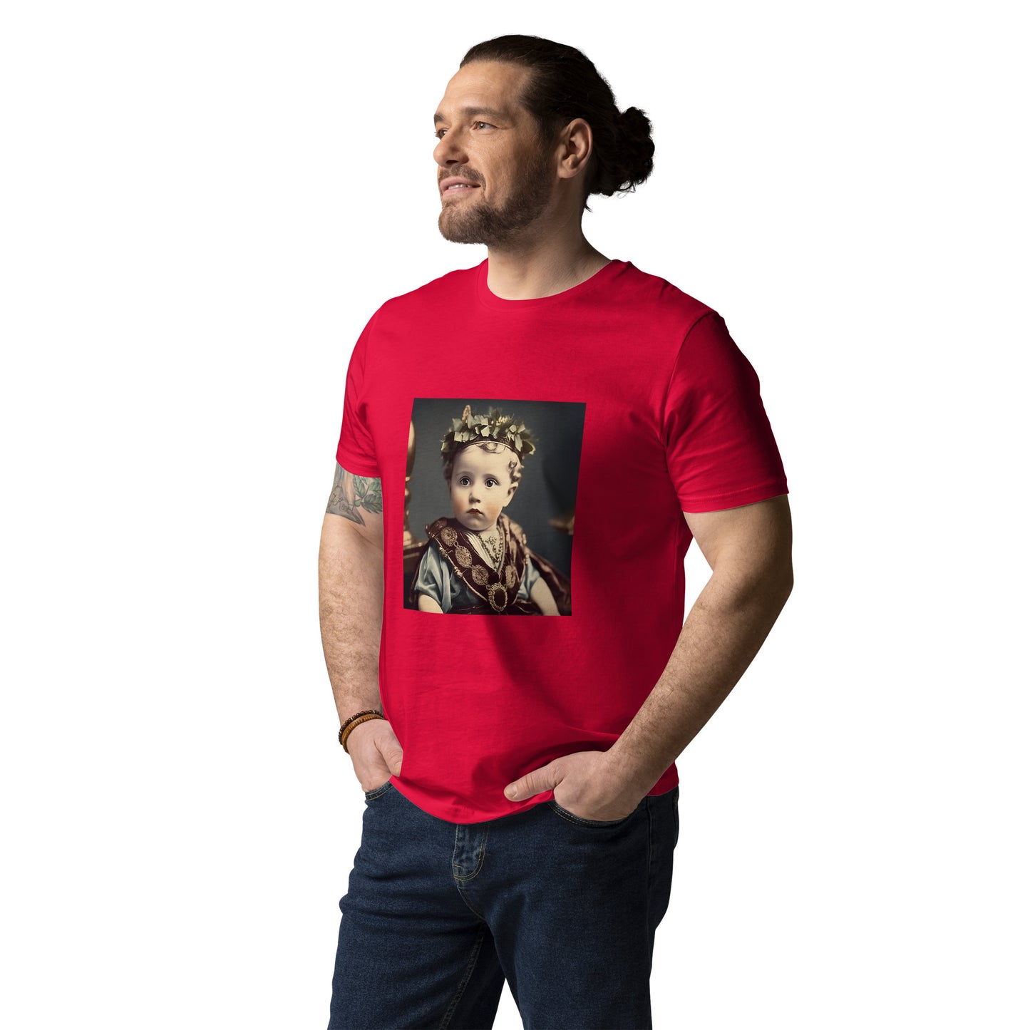 T-Shirt Unisex / Organic Cotton / Portrait Gaius Julius I