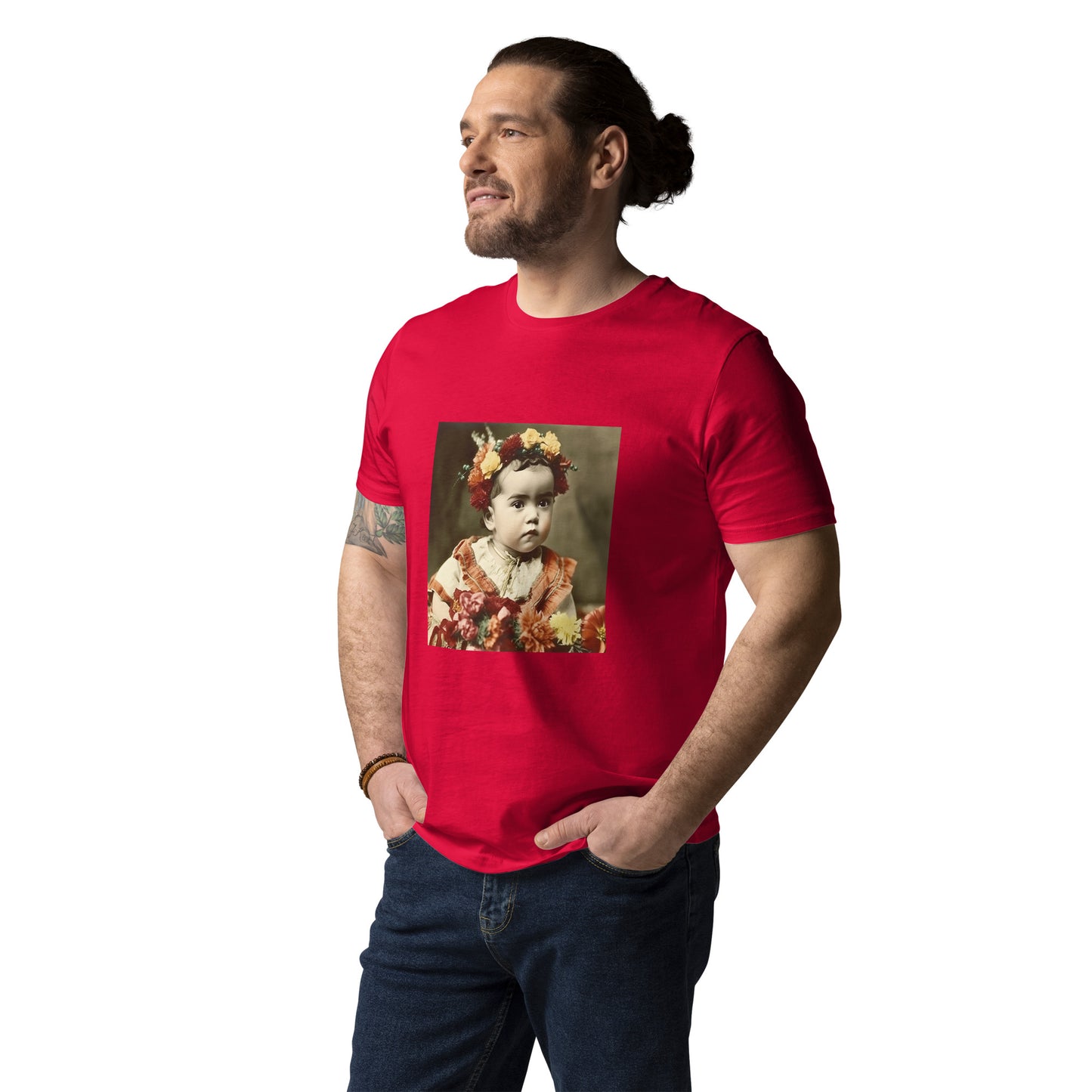 T-Shirt Unisex / Organic Cotton / Portrait Magdalena Frida I