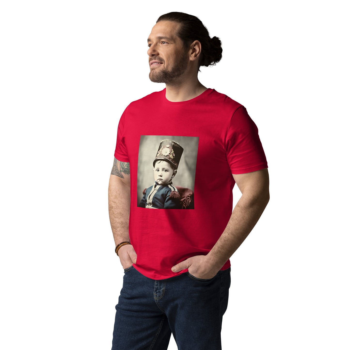 T-Shirt Unisex / Organic Cotton / Portrait Napoleon Carlo III