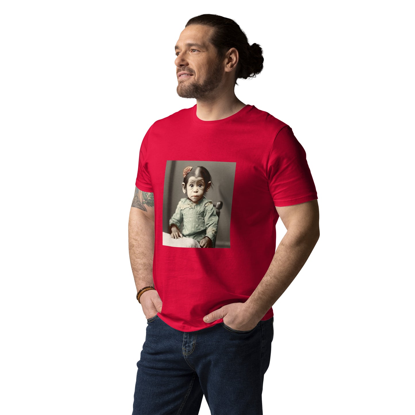 T-Shirt Unisex / Organic Cotton / Portrait Lucy Dinkinesh I