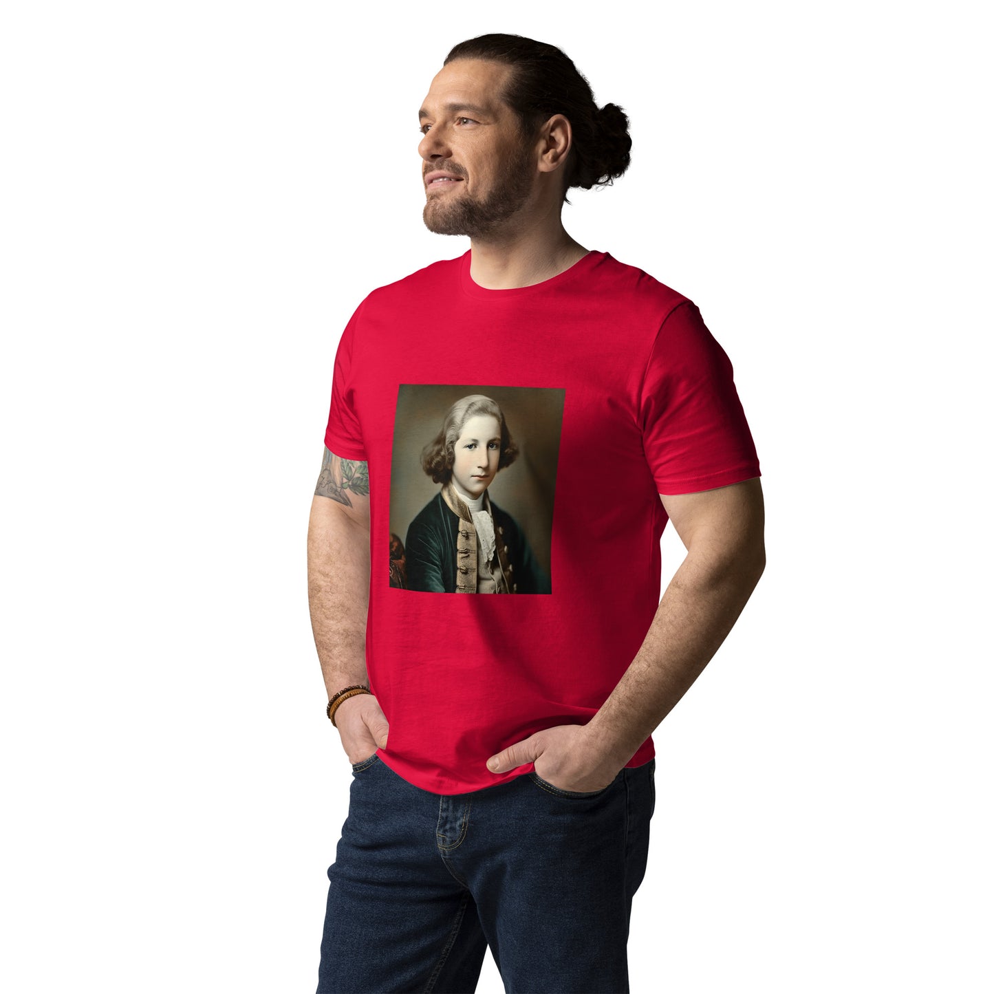 T-Shirt Unisex / Organic Cotton / Portrait George Augustine I