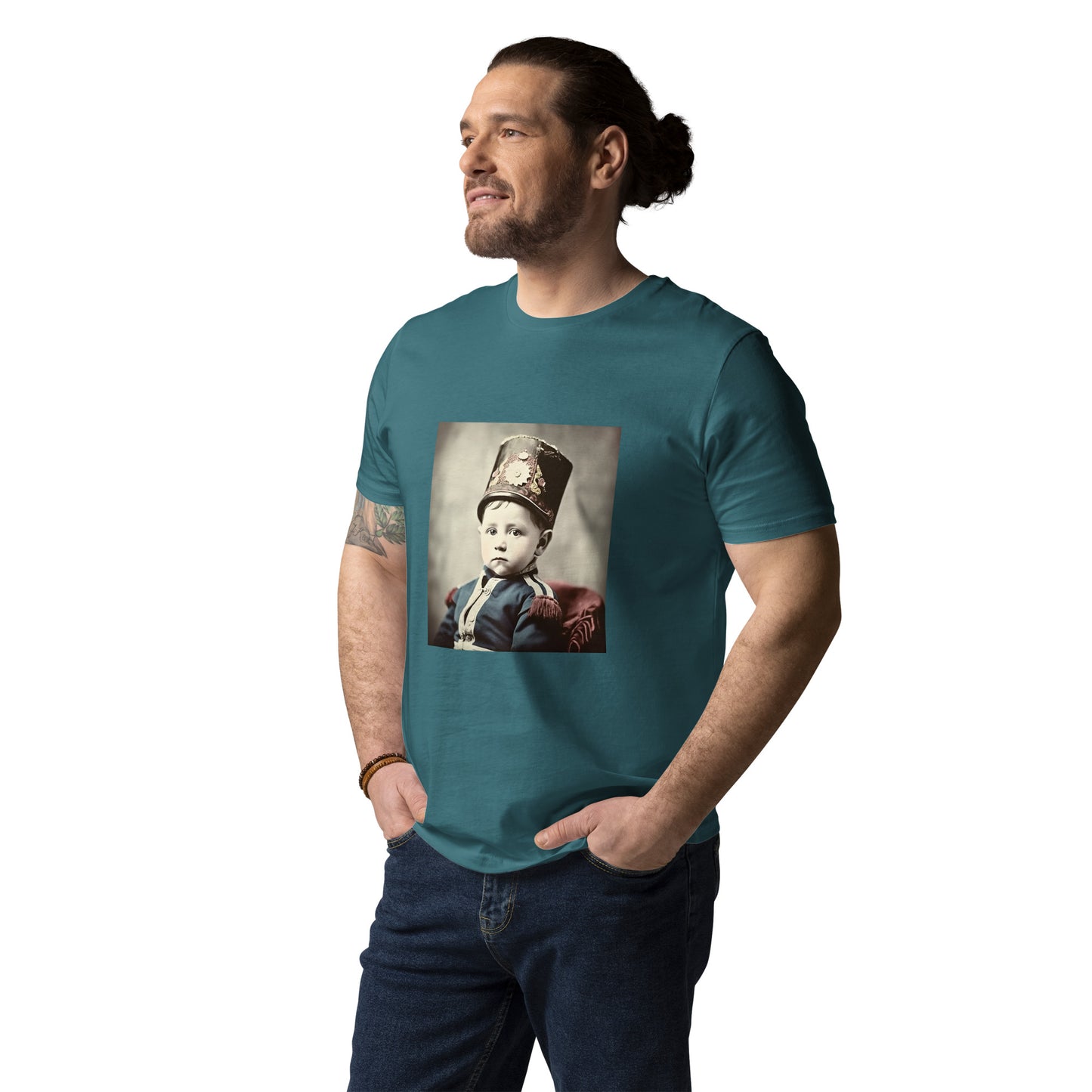 T-Shirt Unisex / Organic Cotton / Portrait Napoleon Carlo III