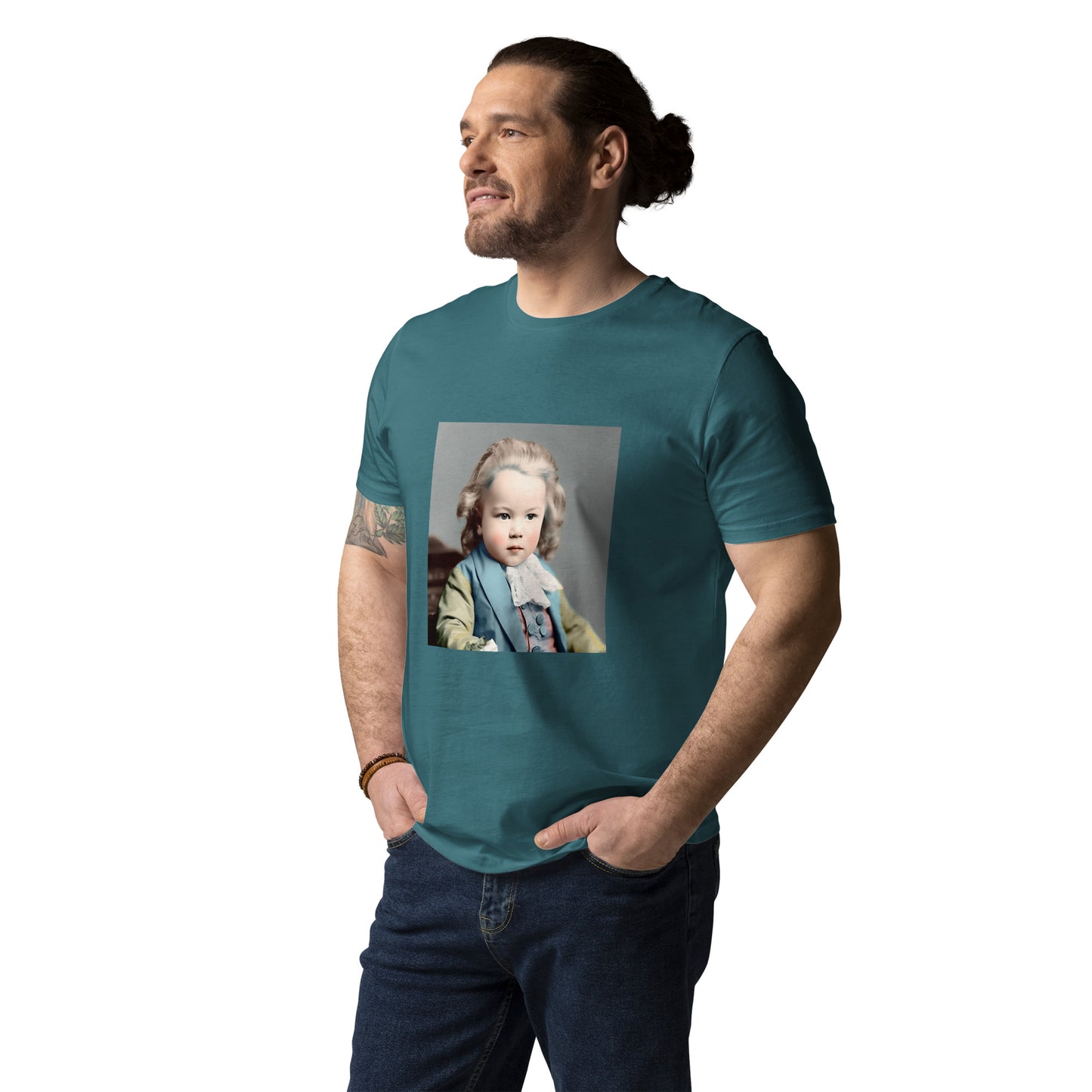 T-Shirt Unisex / Organic Cotton / Portrait Johann Sebastian V