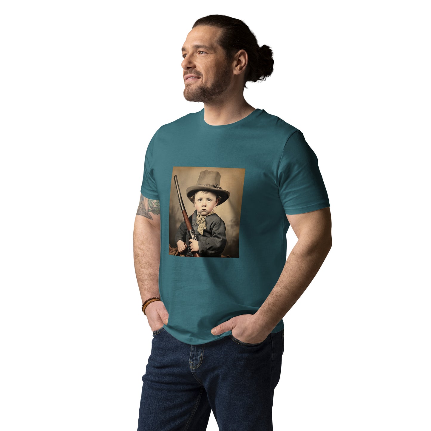 T-Shirt Unisex / Organic Cotton / Portrait William 'Billy' Henry III