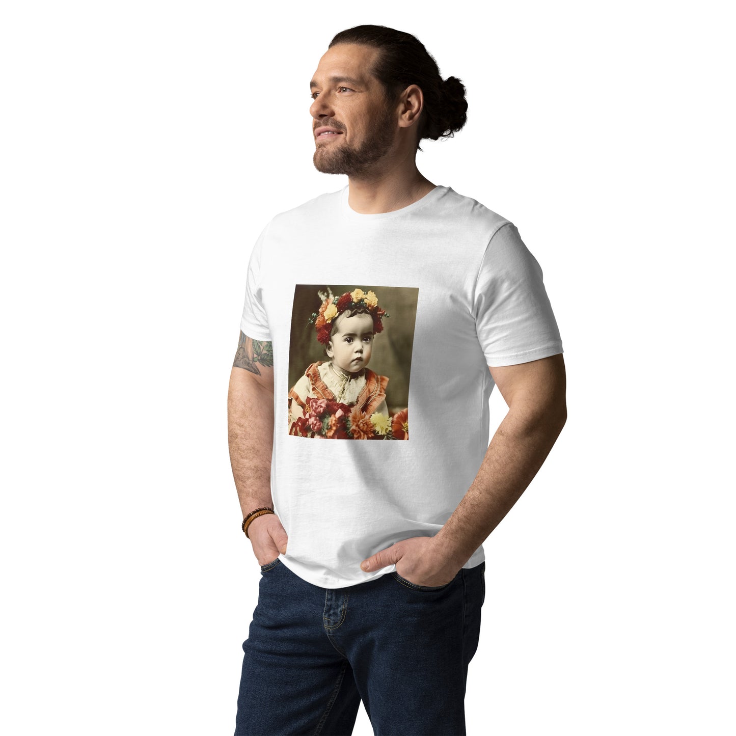 T-Shirt Unisex / Organic Cotton / Portrait Magdalena Frida I