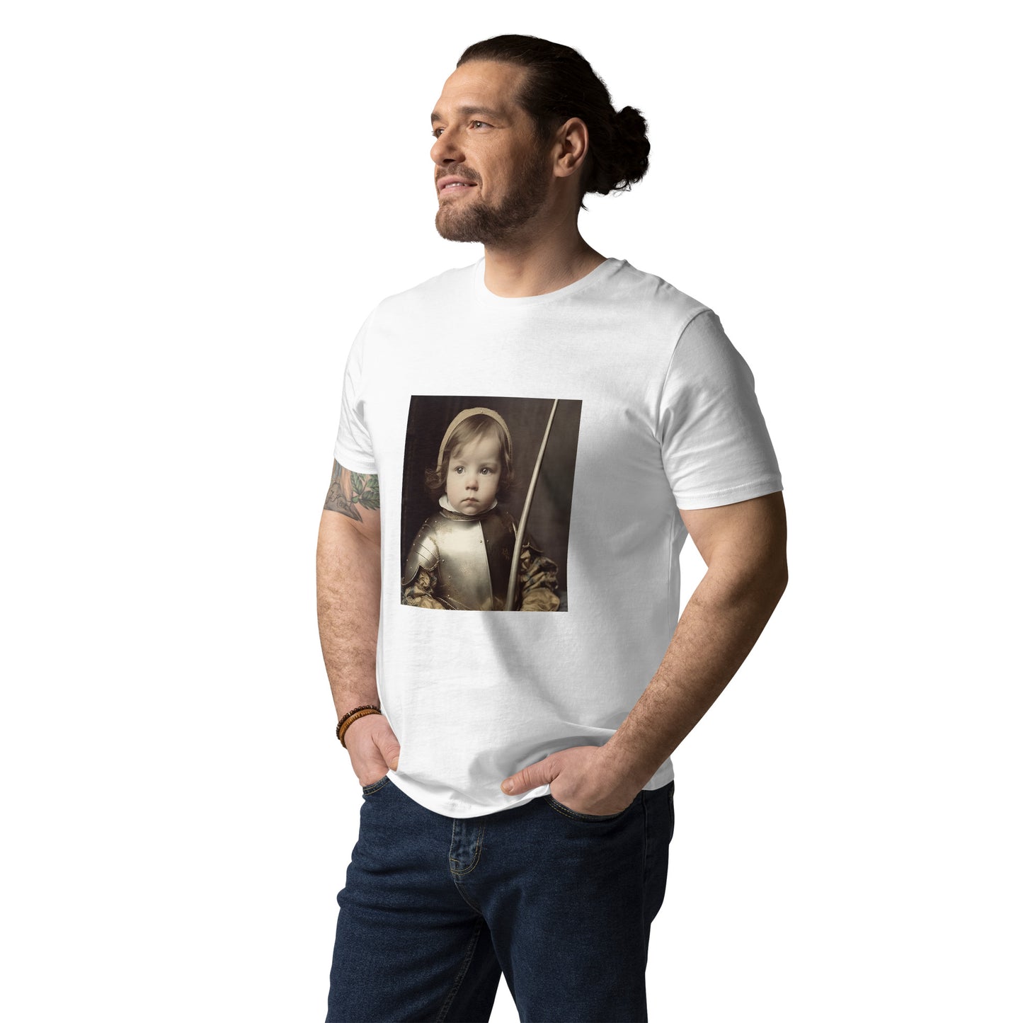 T-Shirt Unisex / Organic Cotton / Portrait Jeanne 'Joan' Arc II