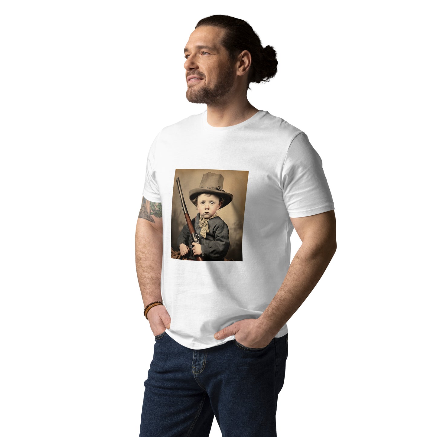 T-Shirt Unisex / Organic Cotton / Portrait William 'Billy' Henry III