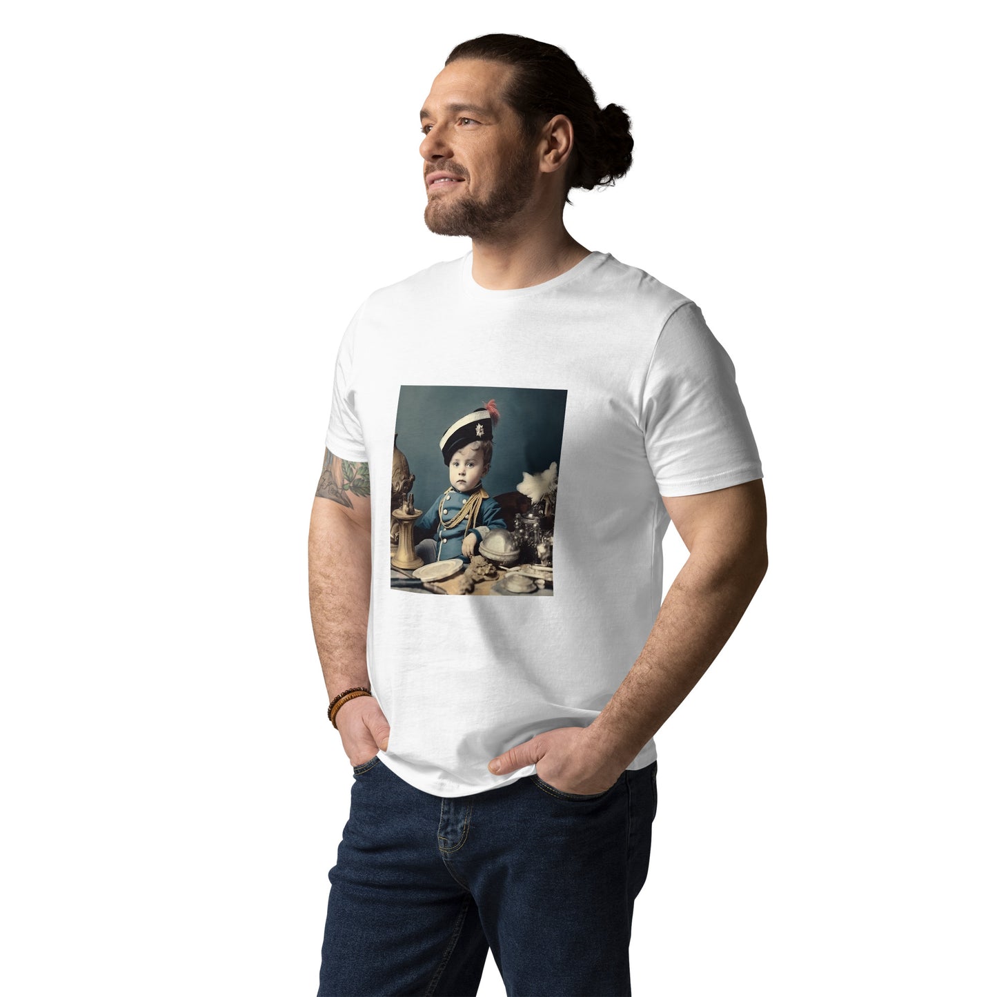 T-Shirt Unisex / Organic Cotton / Portrait Napoleon Carlo VIII