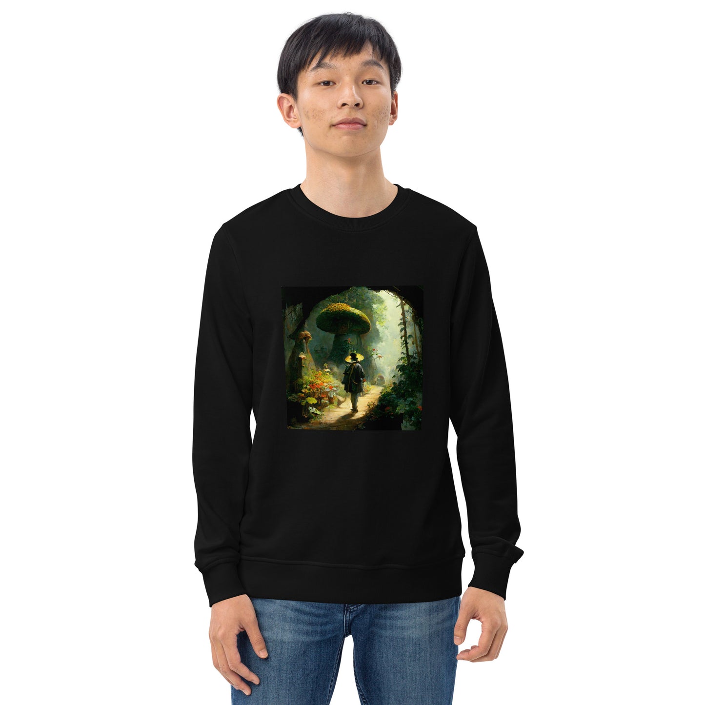 Sweatshirt Unisex / Organic Cotton / Fairytale Forest #2