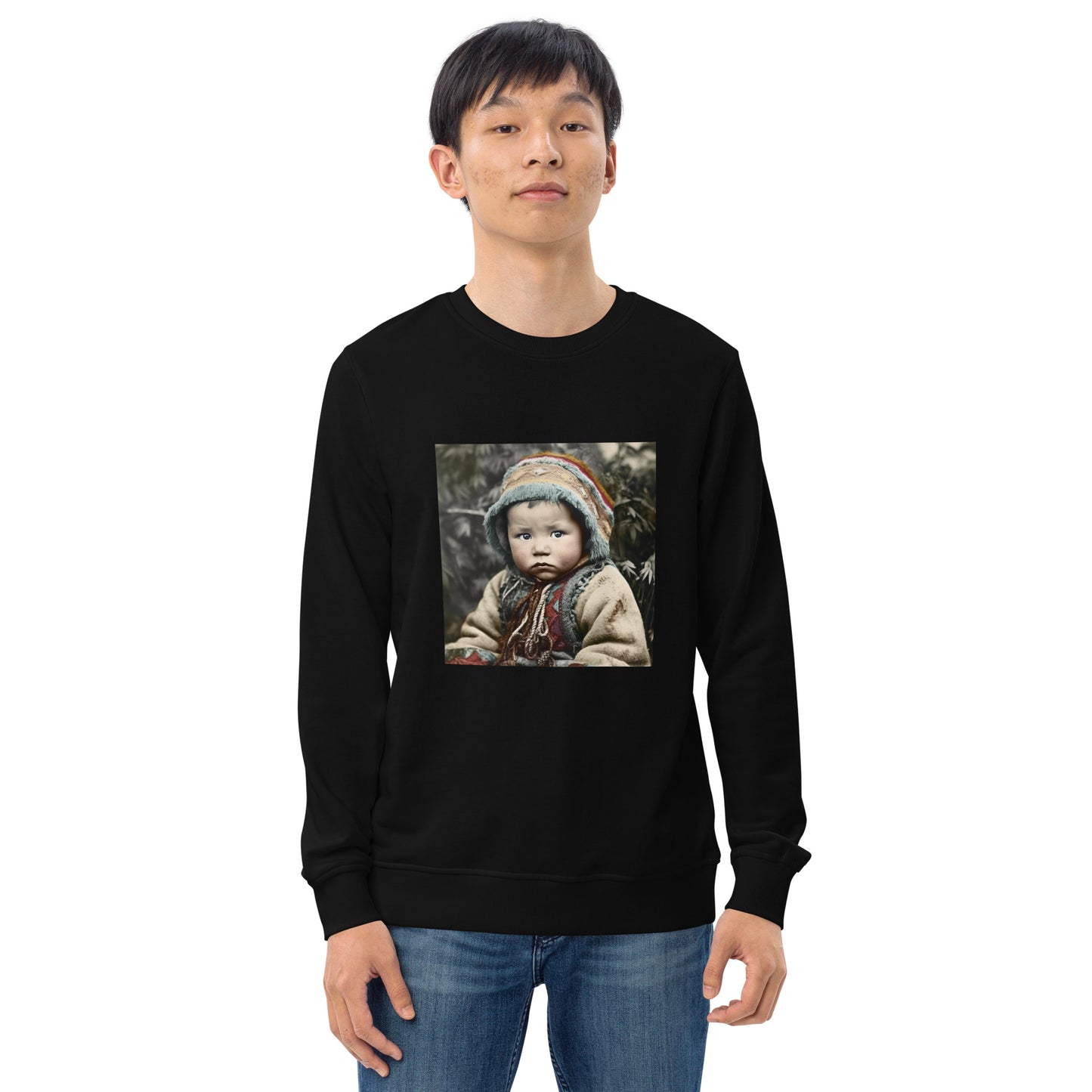 Sweatshirt Unisex / Organic Cotton / Portrait Koelbjerg Child I