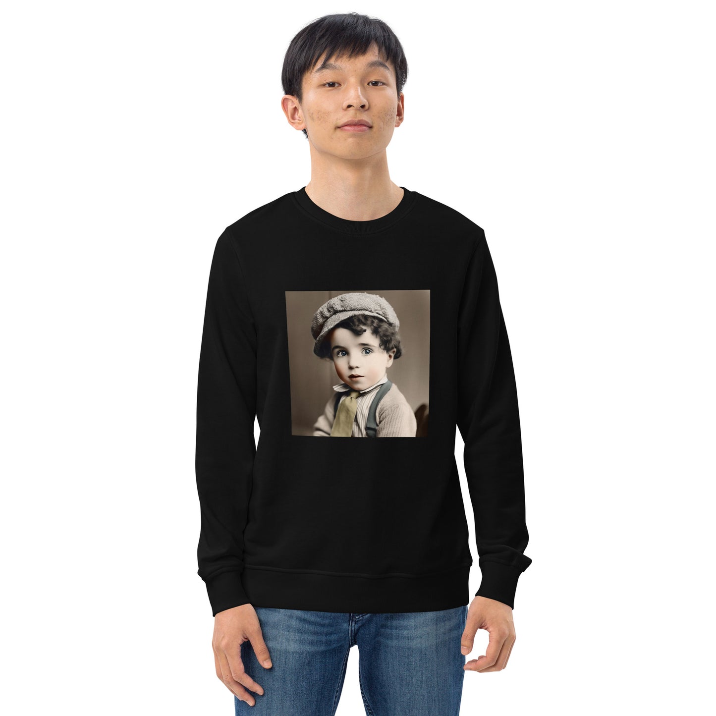 Sweatshirt Unisex / Organic Cotton / Portrait Charles 'Charlie' Spencer III