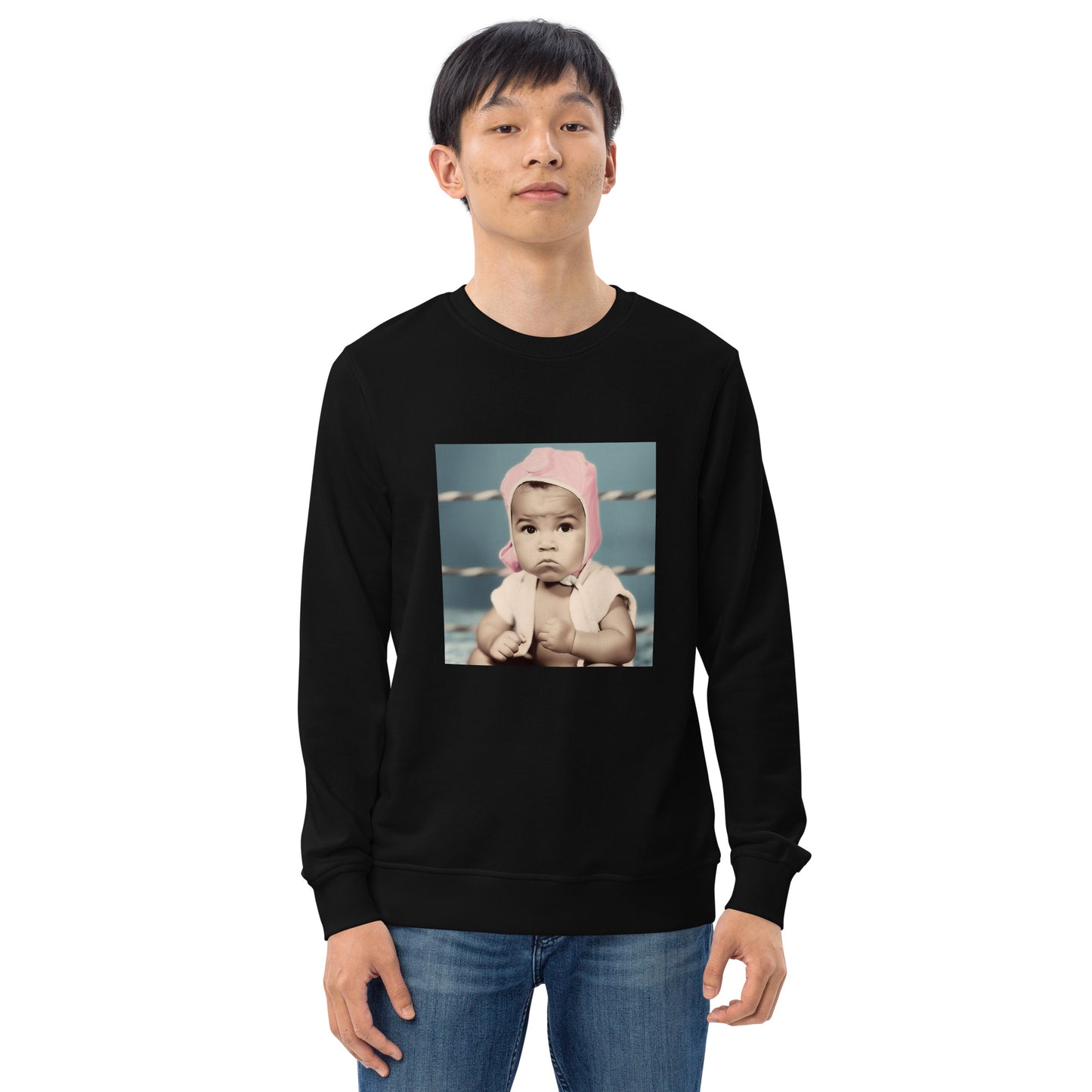 Sweatshirt Unisex / Organic Cotton / Portrait Cassius 'Muhammad' Marcellus III