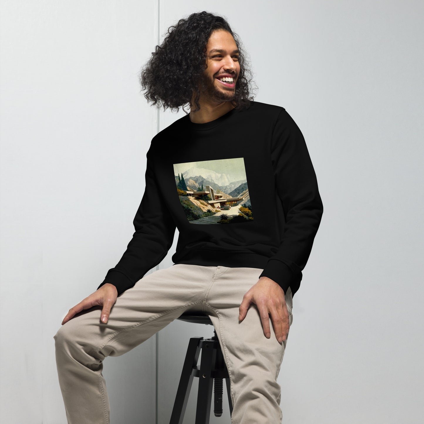 Sweatshirt Unisex / Organic Cotton / Architecture #1