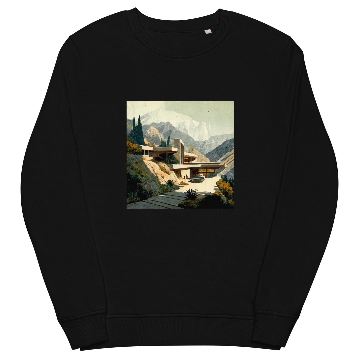 Sweatshirt Unisex / Organic Cotton / Architecture #1