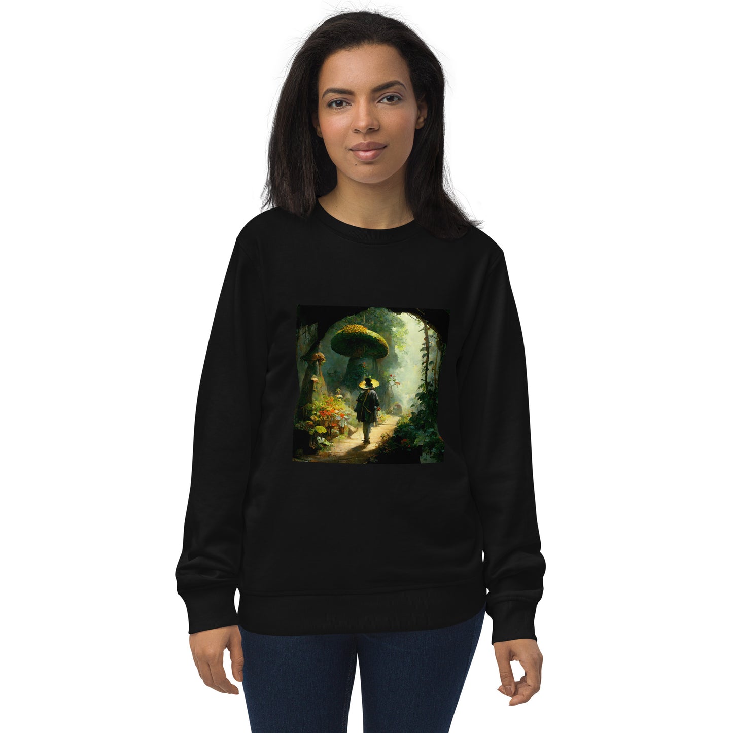 Sweatshirt Unisex / Organic Cotton / Fairytale Forest #2