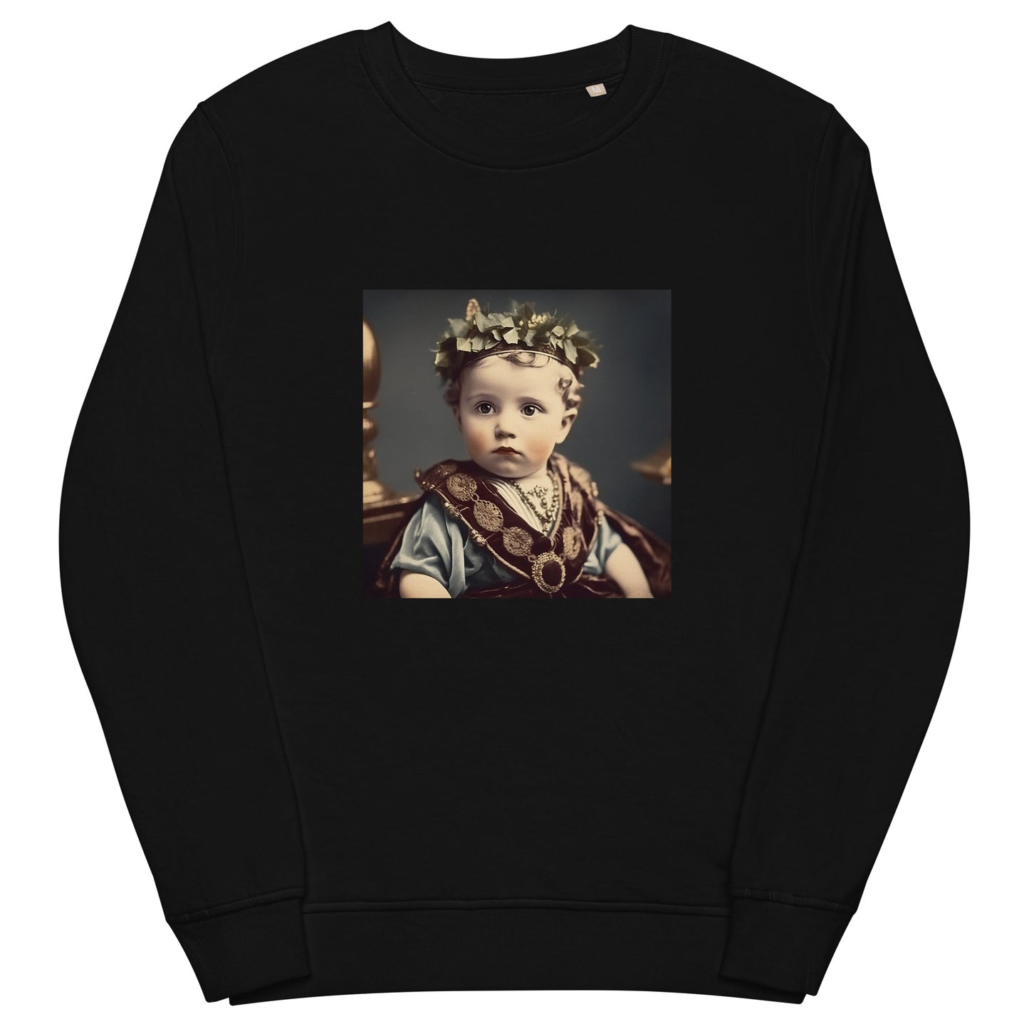 Sweatshirt Unisex / Organic Cotton / Portrait Gaius Julius I