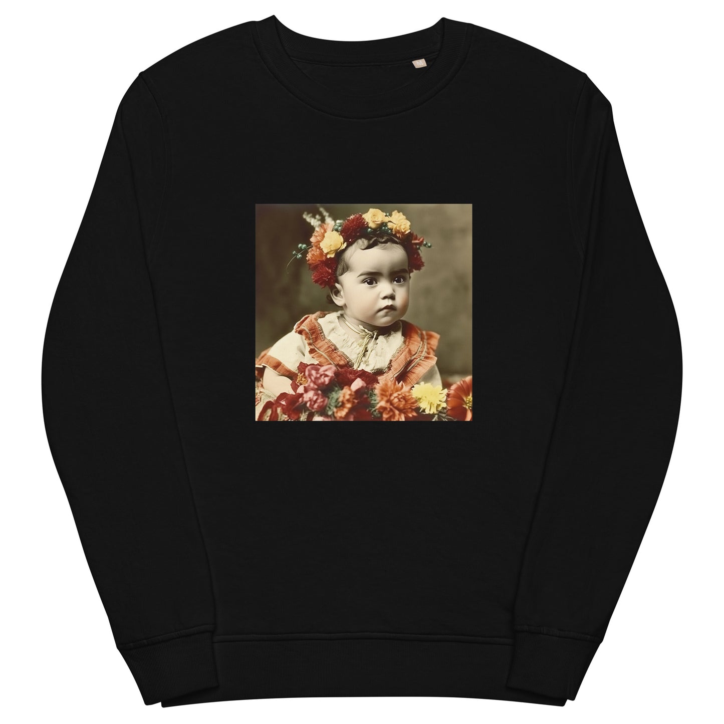 Sweatshirt Unisex / Organic Cotton / Portrait Magdalena Frida I