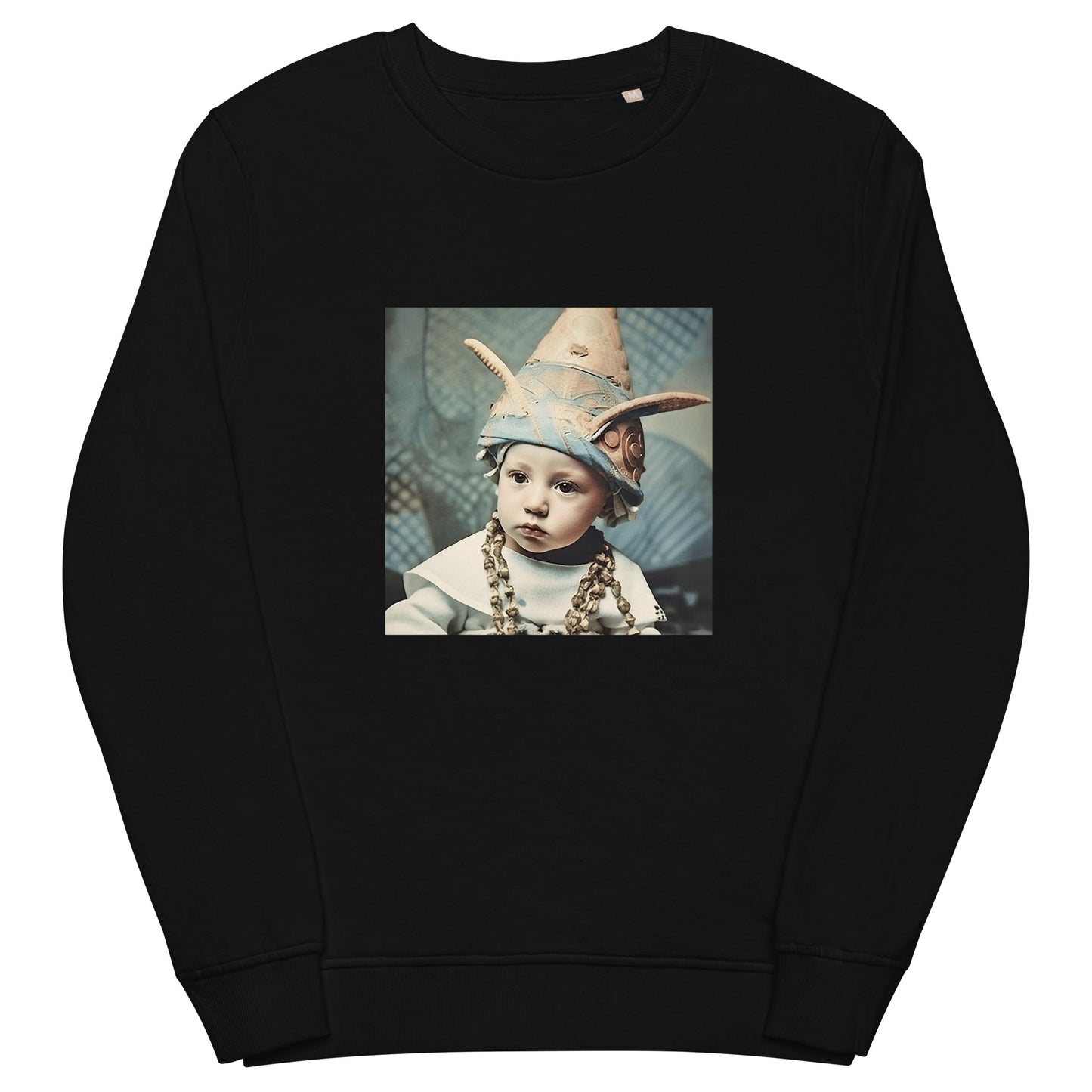 Sweatshirt Unisex / Organic Cotton / Portrait Akhenaten Amenhotep II