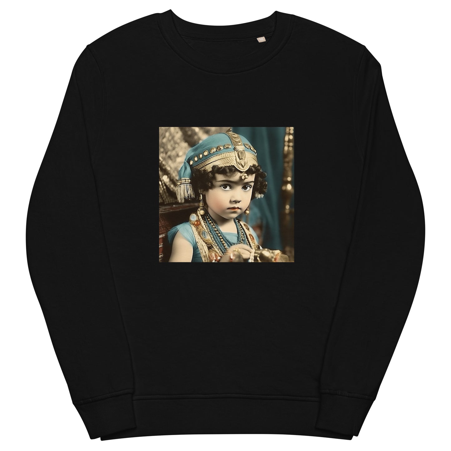 Sweatshirt Unisex / Organic Cotton / Portrait Cleopatra Philopator II